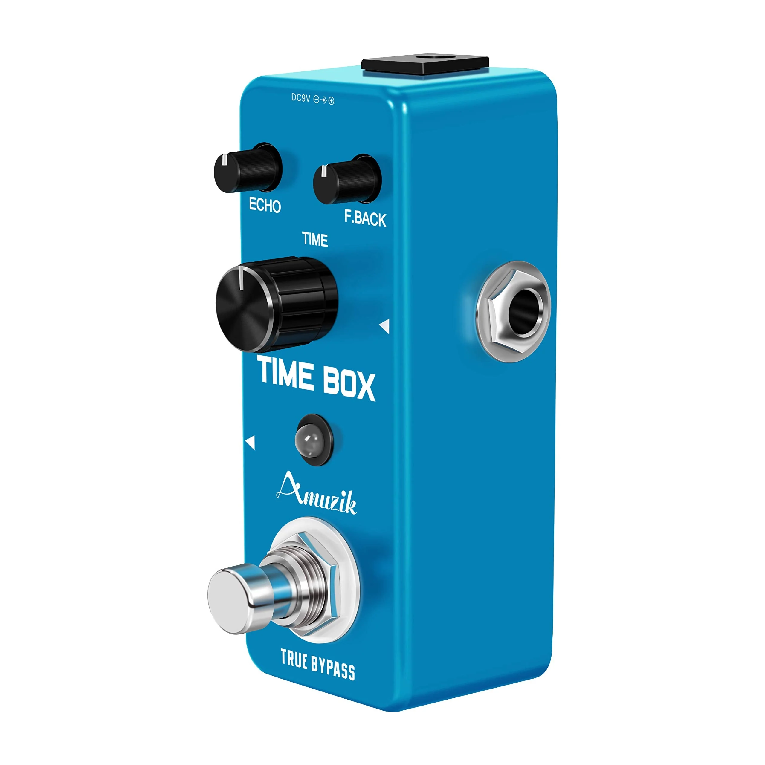 Amuzik Analog Delay Pedal Guitar Delay Effects Pedals Vintage Delay Effect with True Bypass Full Metal Shell Switching - Image 5