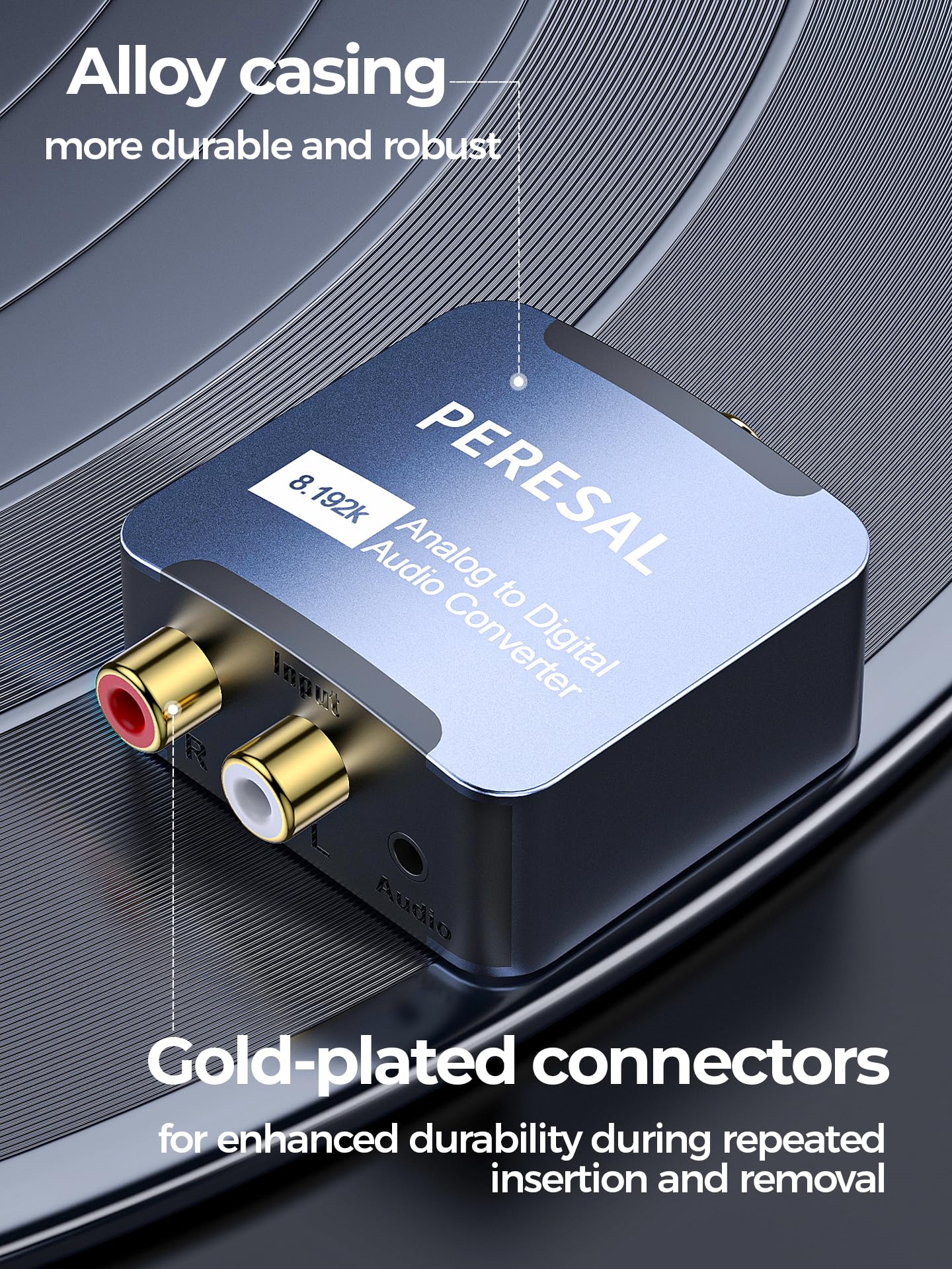 Analog to Digital Audio Converter 3.5mm to SPDIF/Coaxial with Optical Cable RCA to Optical for Laptops Desktop Computers to Soundbar ＆ Amplifiers - Image 9