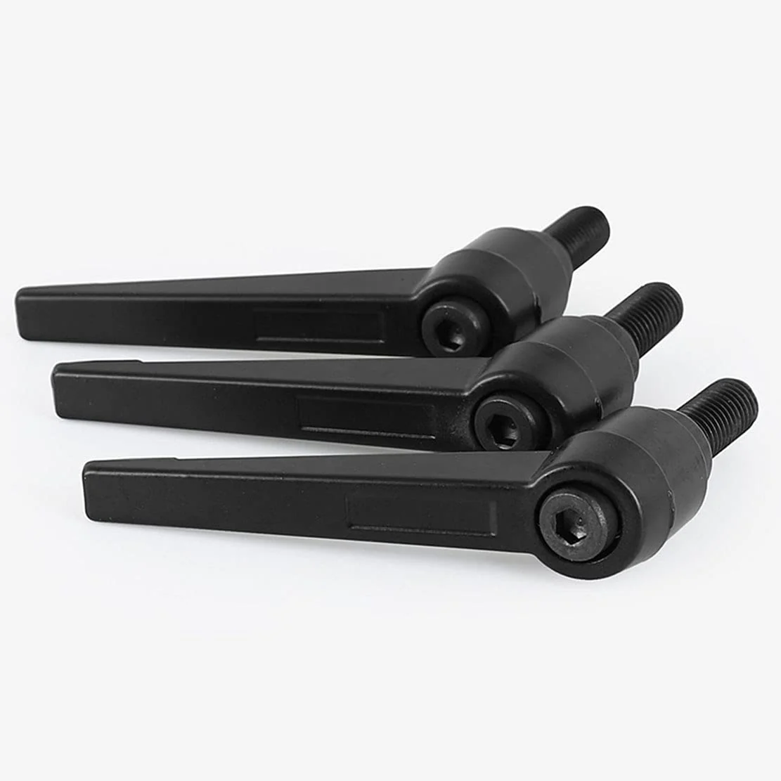 Anawakia Set of 4 Clamping Lever Handles, M5 Stainless Steel Male Thread, Adjustable Handle, Machine Handles, Clamping Lever External Thread (25 mm) 25mm - Image 5