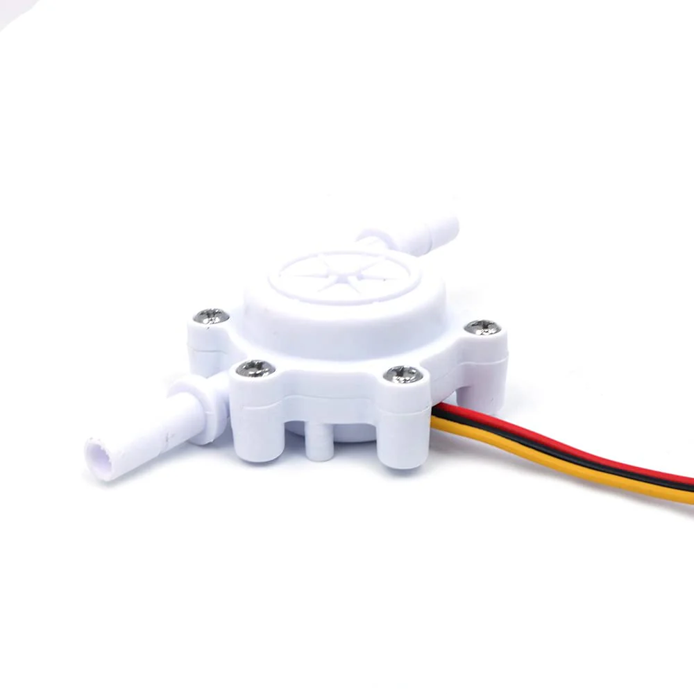 ANCLLO 1/4" Hall Effect Water Flow Sensor Switch Flow Meter Meter Liquid Meter DC 5V 0.25-5L/min - Image 6