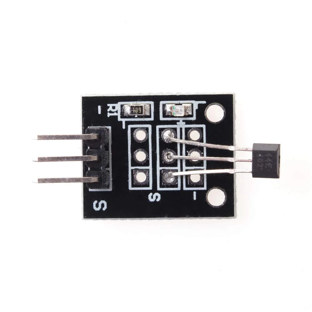 ANGEEK 5pcs KY-003 Hall Effect Magnetic Sensor Module For Arduino PIC AVR Smart Car - Image 3