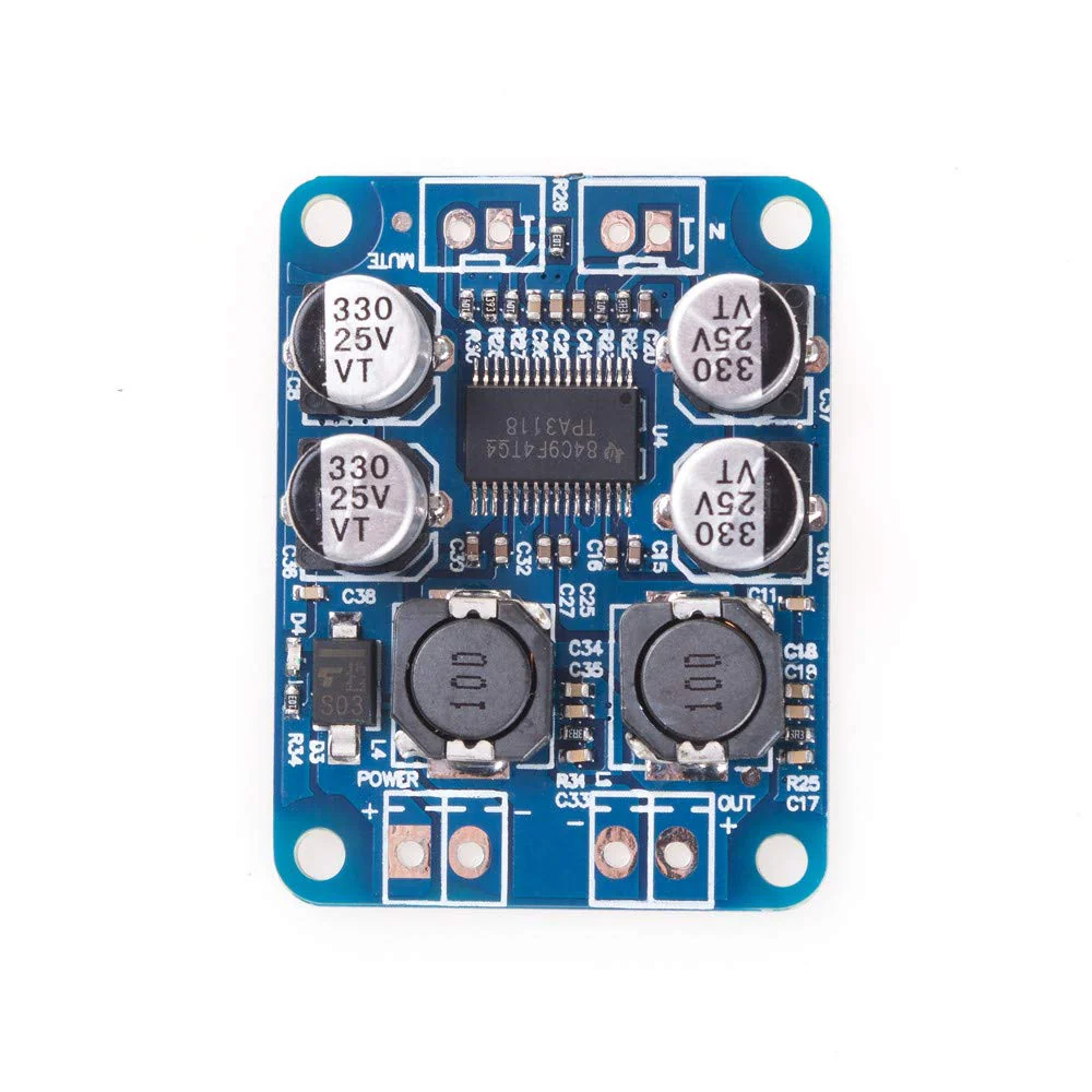 ANGEEK TPA3118 PBTL 1x60W Mono Digital Audio Amplifier Board Amplifier Board Amp Power Module for Arduino - Image 3