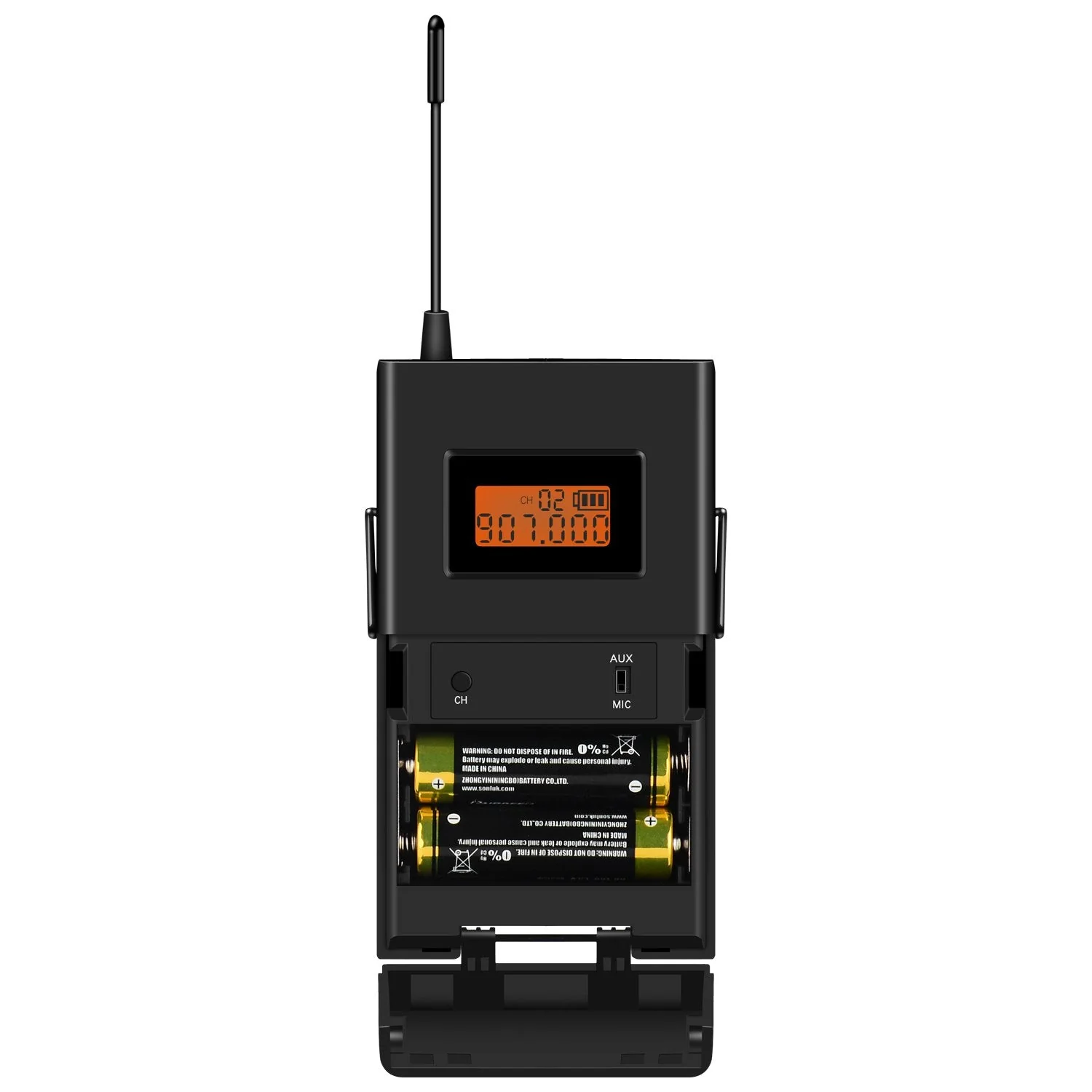 ANLEON MTG-100 Wireless Acoustic Transmission System Tour Guide Simultaneous Translation System (1 Transmitter & 1 Receiver) 1 Transmitter & 1 Receiver - Image 2