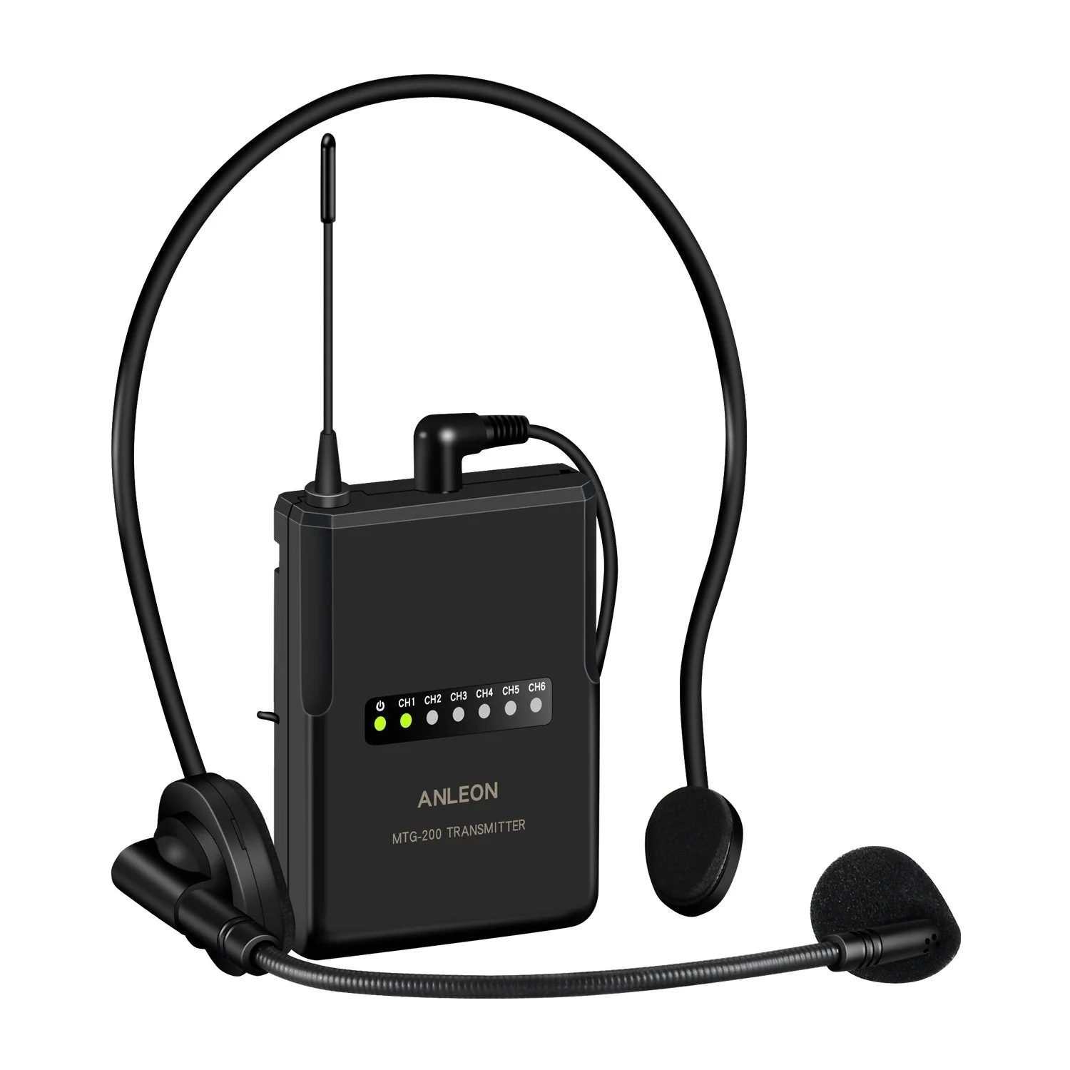 ANLEON MTG-200 Wireless Tour Guide & Language Interpretation System 915Mhz (1 Transmitter 1 Receiver) 1 Transmitter 1 Receiver - Image 5