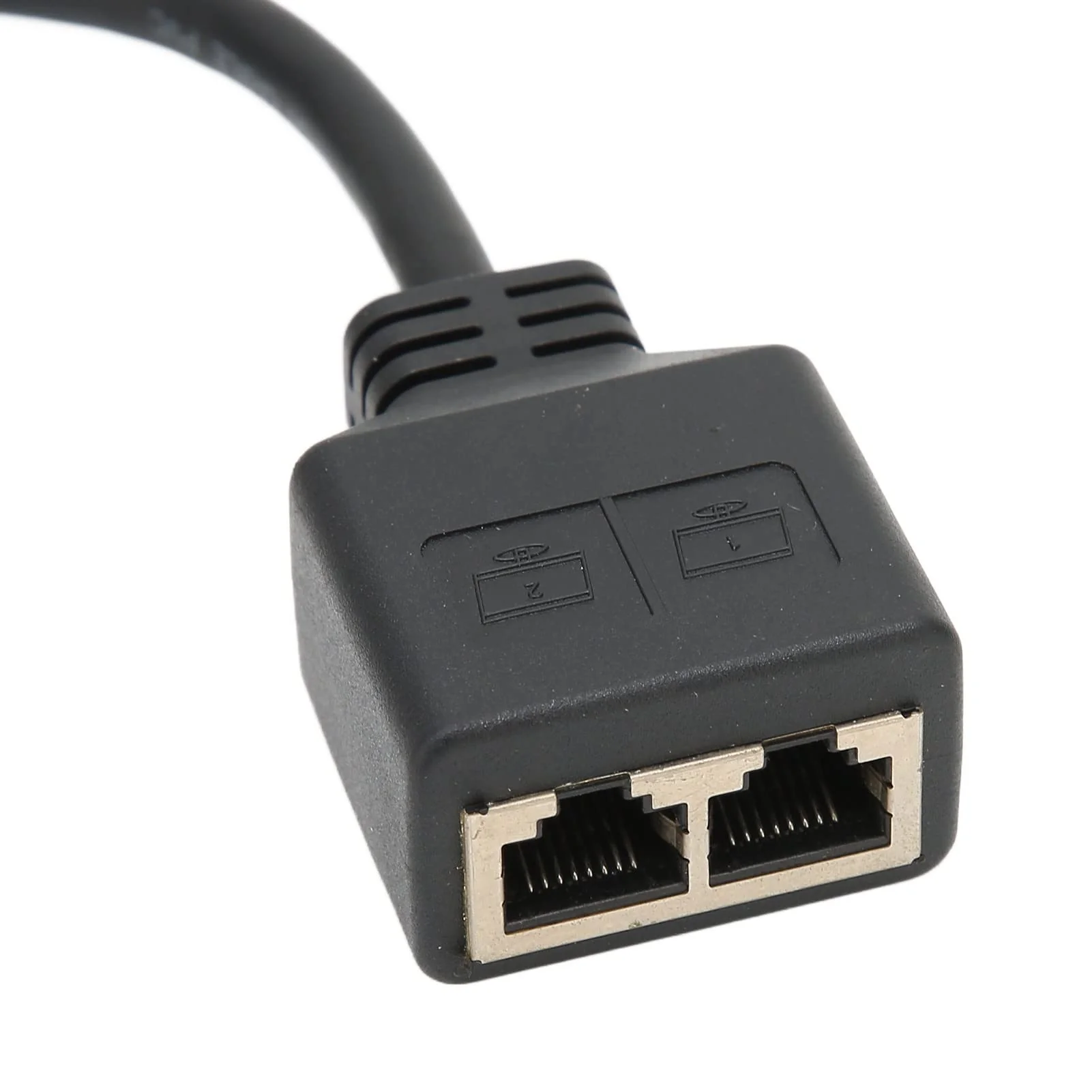 Annadue RJ45 Splitter Adapter, RJ45 Network 1 to 2 Port Ethernet Adapter Splitter, CAT8 Network Cable Splitter Adapter for Home Office, Default - Image 8