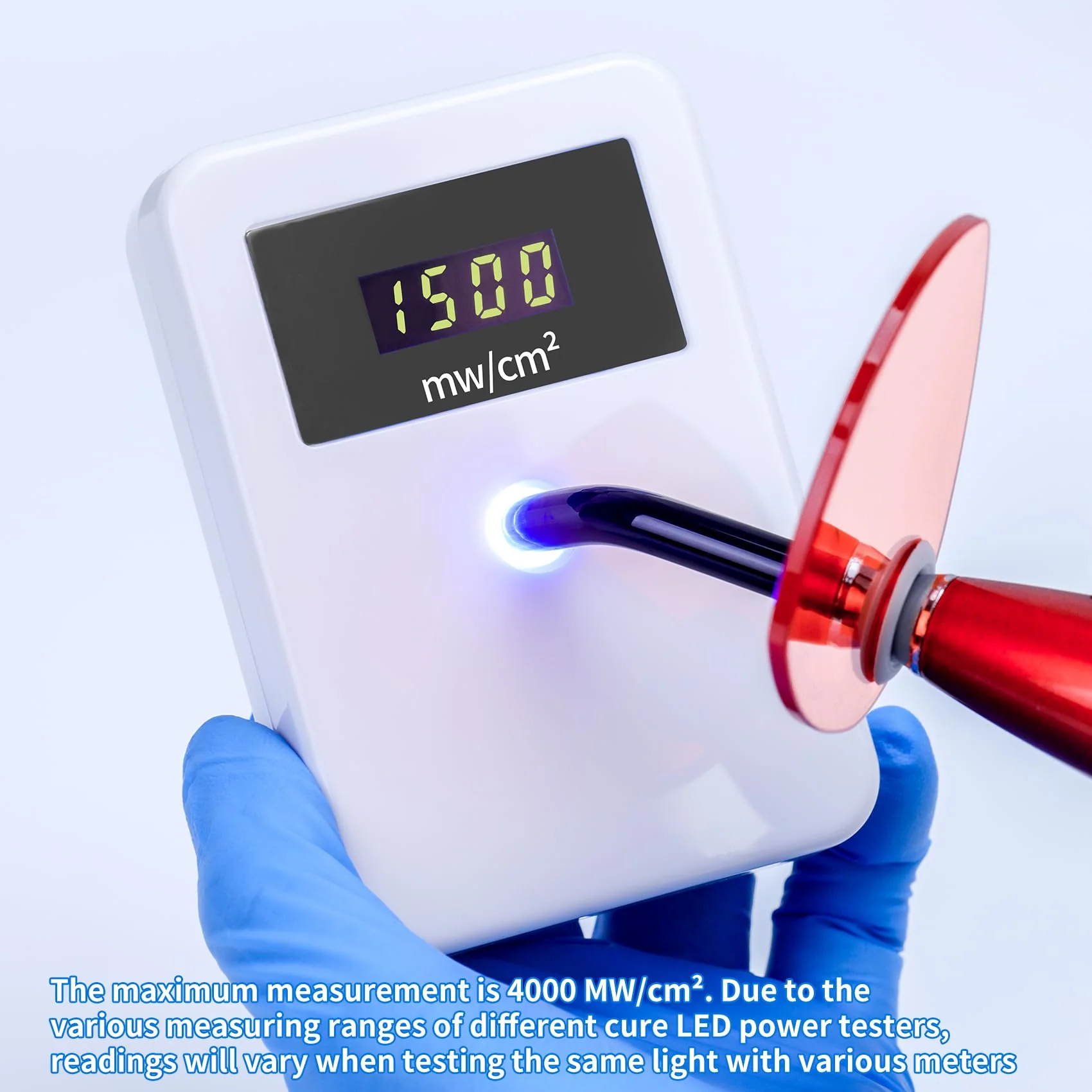 Annhua Dental Led Light Meter, Light Cure Power Curing Tester - Image 3