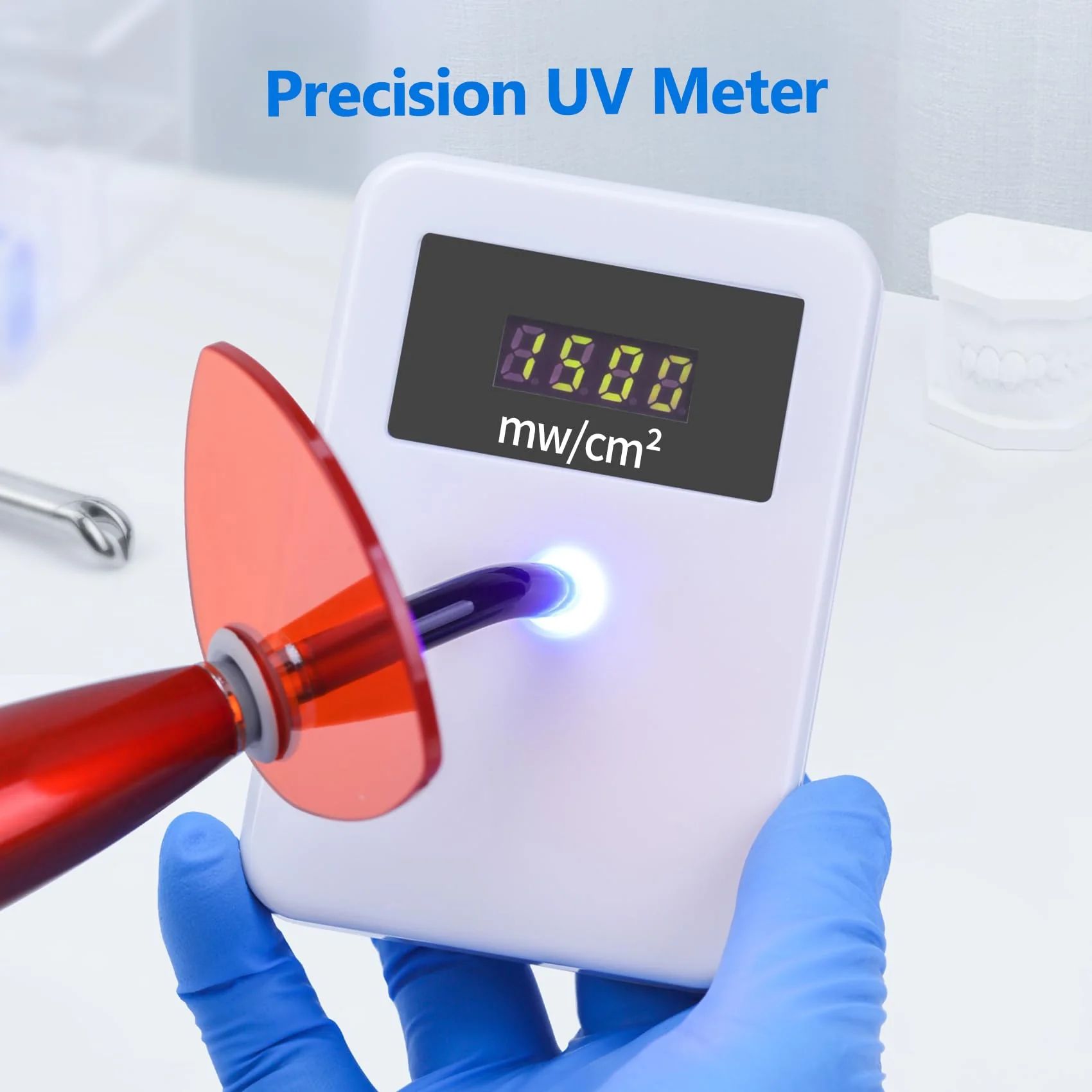 Annhua Dental Led Light Meter, Light Cure Power Curing Tester - Image 4
