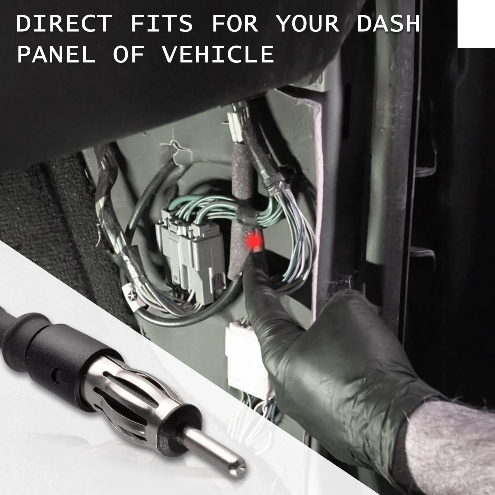 Antenna Cable Compatible for 2002-2010 Dodge Ram 1500 2500 3500 Replacement Antenna Assembly 56043089AF 2002-10 Ram Antenna Cable - Image 3