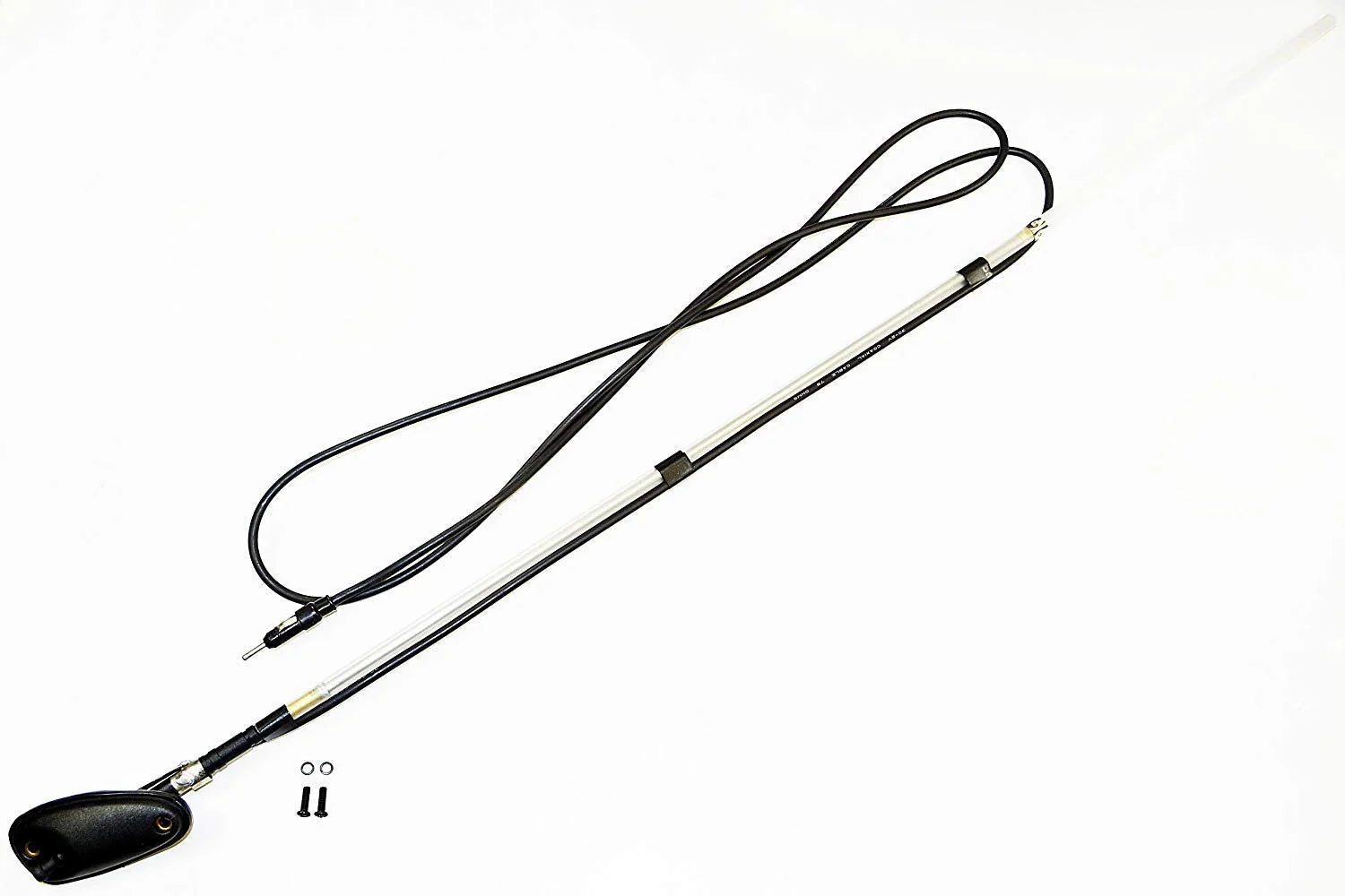 AntennaMastsRus - Retractable AM-FM Manual Antenna is Compatible with Honda Civic (1992-2000), Geo Prizm, Storm (1990-1997) - Left Side - Image 2