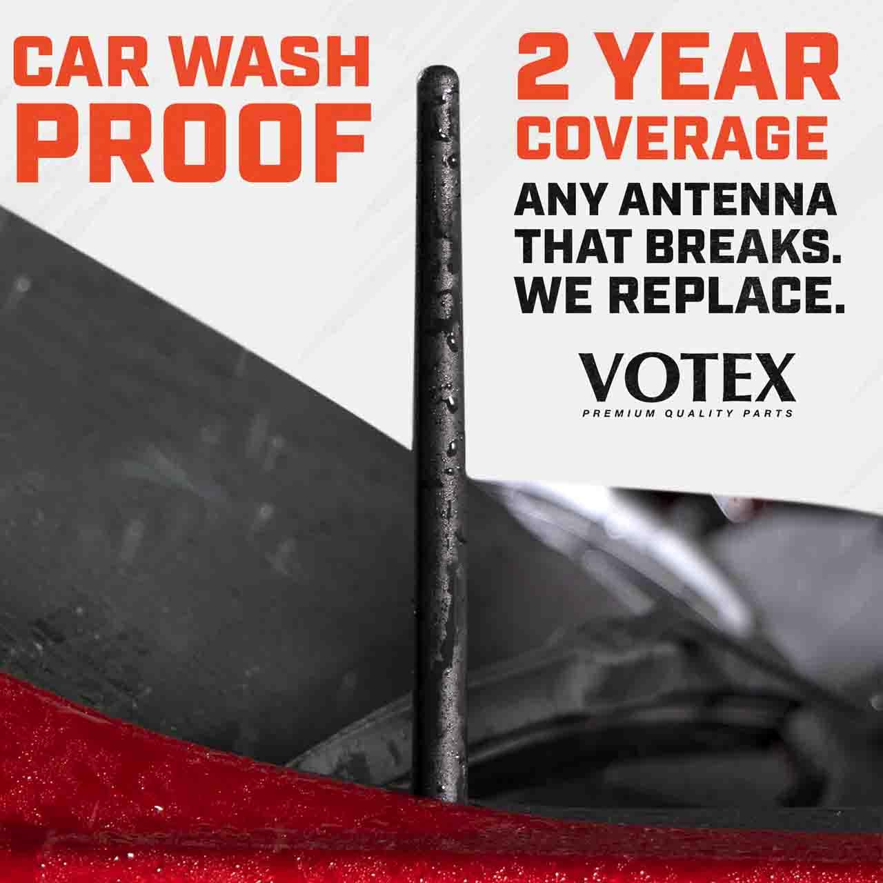 AntennaMastsRus - The Original 6 3/4 Inch for Ford Ranger (1982-2011) - Car Wash Proof Short Rubber Antenna - Internal Copper Coil - Premium Reception - German Engineered - Image 3