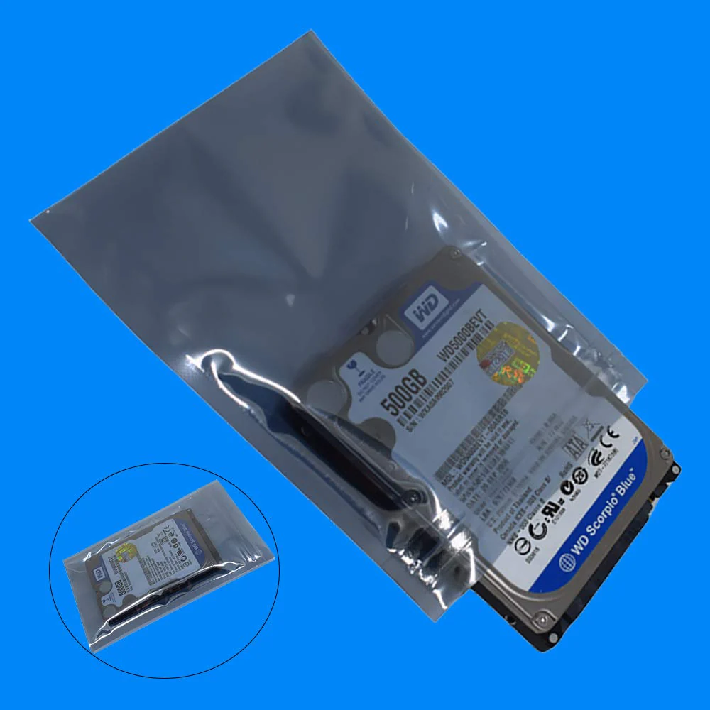 Anti Static Bags,ESD Bags,30pcs Mixed Sizes Antistatic Resealable Bags for 3.5 Hard Drive, 2.5 Solid State Drive,with Labels, ESD Shielding Bags for Varieties of Electronic Device 30pcs Mixed Sizes - Image 8