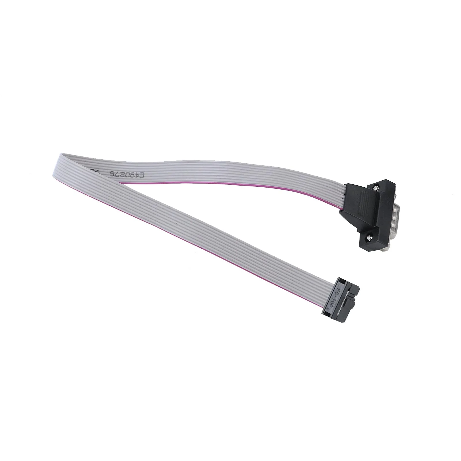 Antrader 12 Inch (30cm) DB9 Serial Male Port Bracket to 10 Pin Motherboard Header Panel Mount RS232 Serial Adapter Cable 6Pcs - Image 6