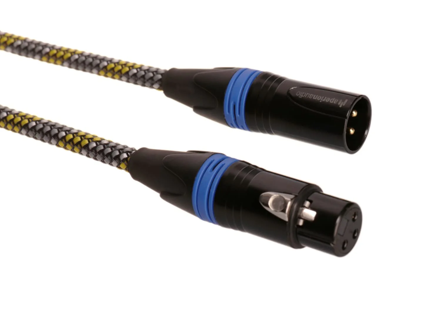 Aperion Audio Premium Balanced XLR Cables for High-End Audio/Home Theater Systems, Pure Copper Connectors and Heavy-Duty Shield - XLR Male to XLR Female (Single) (9FT) 9FT - Image 6