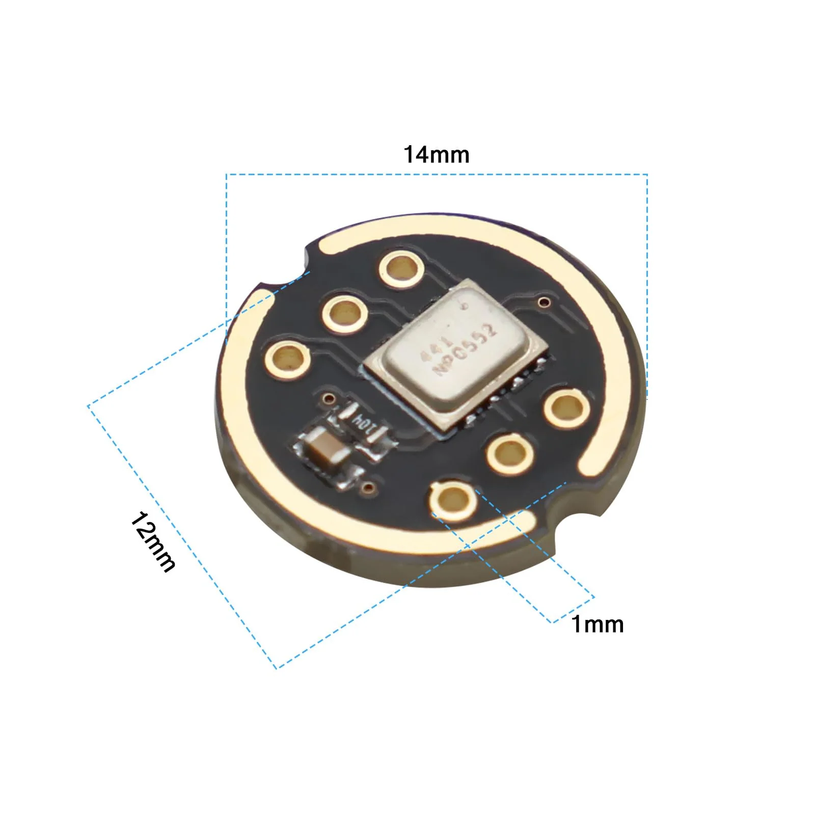 APKLVSR Pack of 5 Omnidirectional Microphone Module I2S Interface, High Precision Low Performance for ESP - Image 6