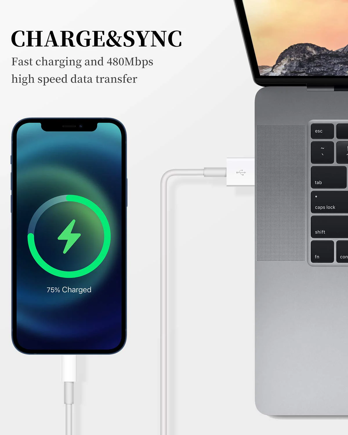 Apple iPhone Charger Cable, 2 Pack Original Lightning to USB Cables Apple MFI Certified 6ft, Fast iPhone Charging Cord for iPhone 11/11Pro/11Max/ X/XS/XR/XS Max/8/7/6/5S/SE 6FT_2PACK - Image 5
