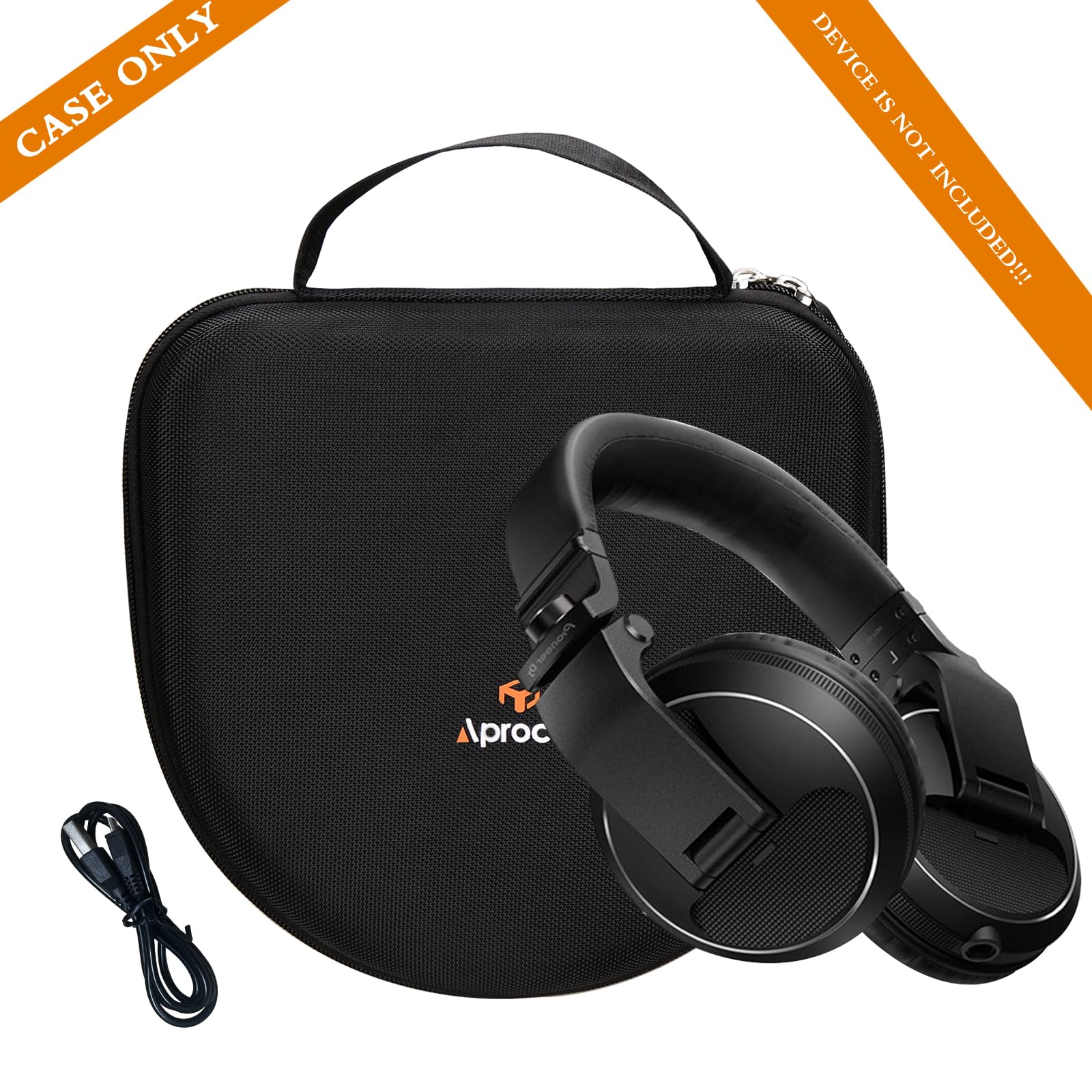 Aproca Hard Portable Storage Case, for Pioneer DJ HDJ-X5 / HDJ-X5BT-N Professional DJ Headphones - Image 5