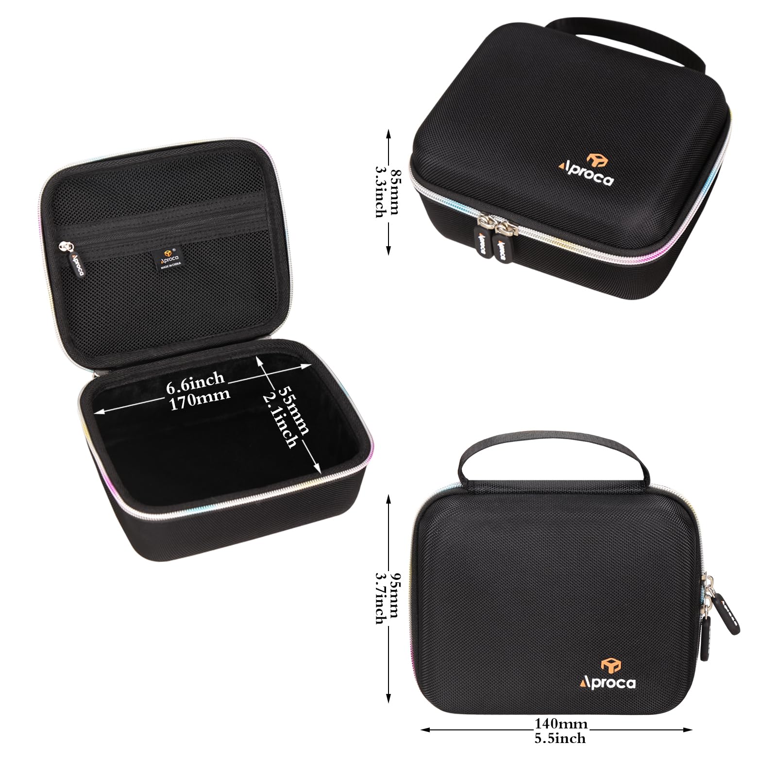 Aproca Portable Hard Storage Case, for MAONO Gaming Audio Mixer Audio Interface and Accessories - Image 6