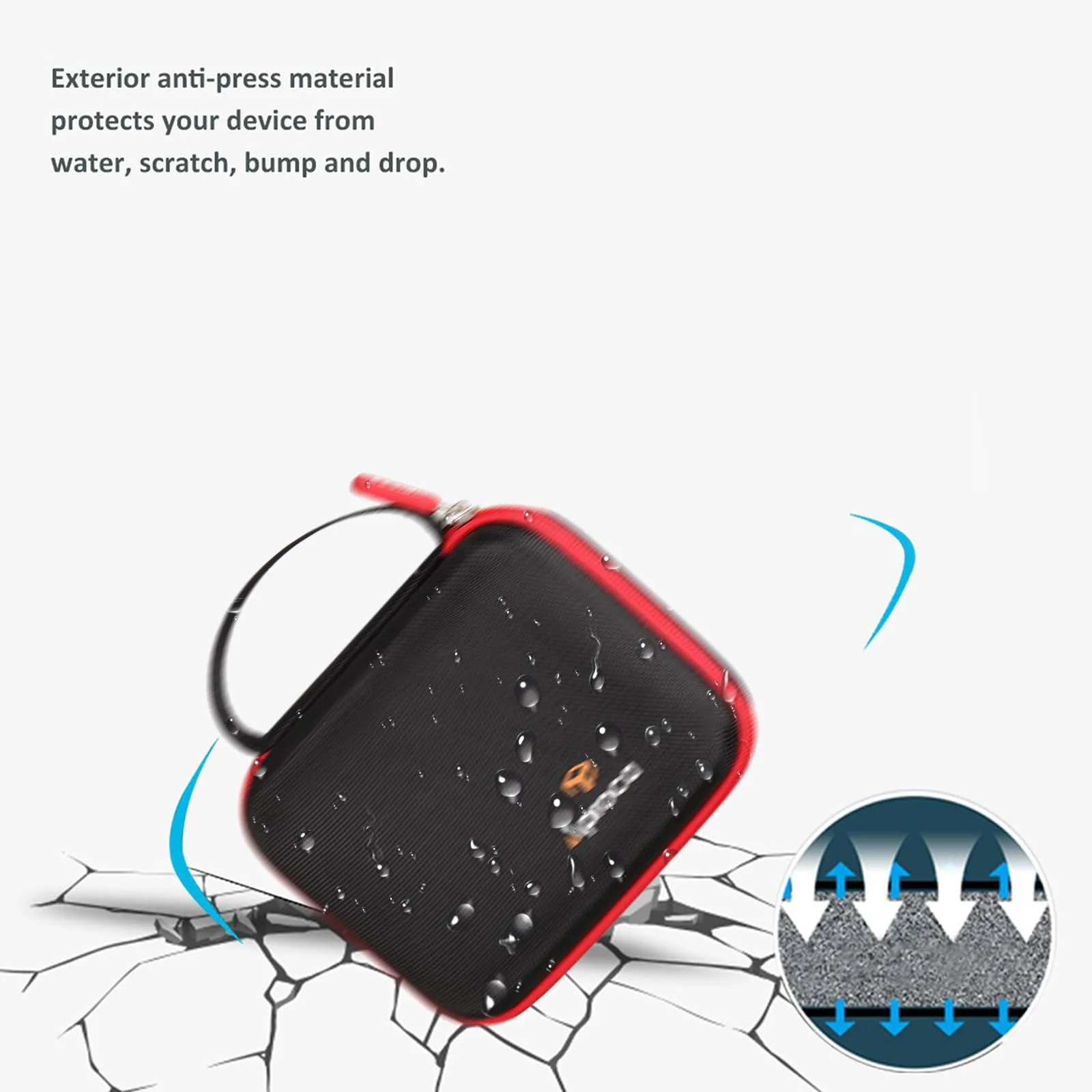 Aproca Portable Hard Storage Protective Case, for Focusrite Scarlett Solo 3rd Gen USB Audio Interface and Accessories - Image 9