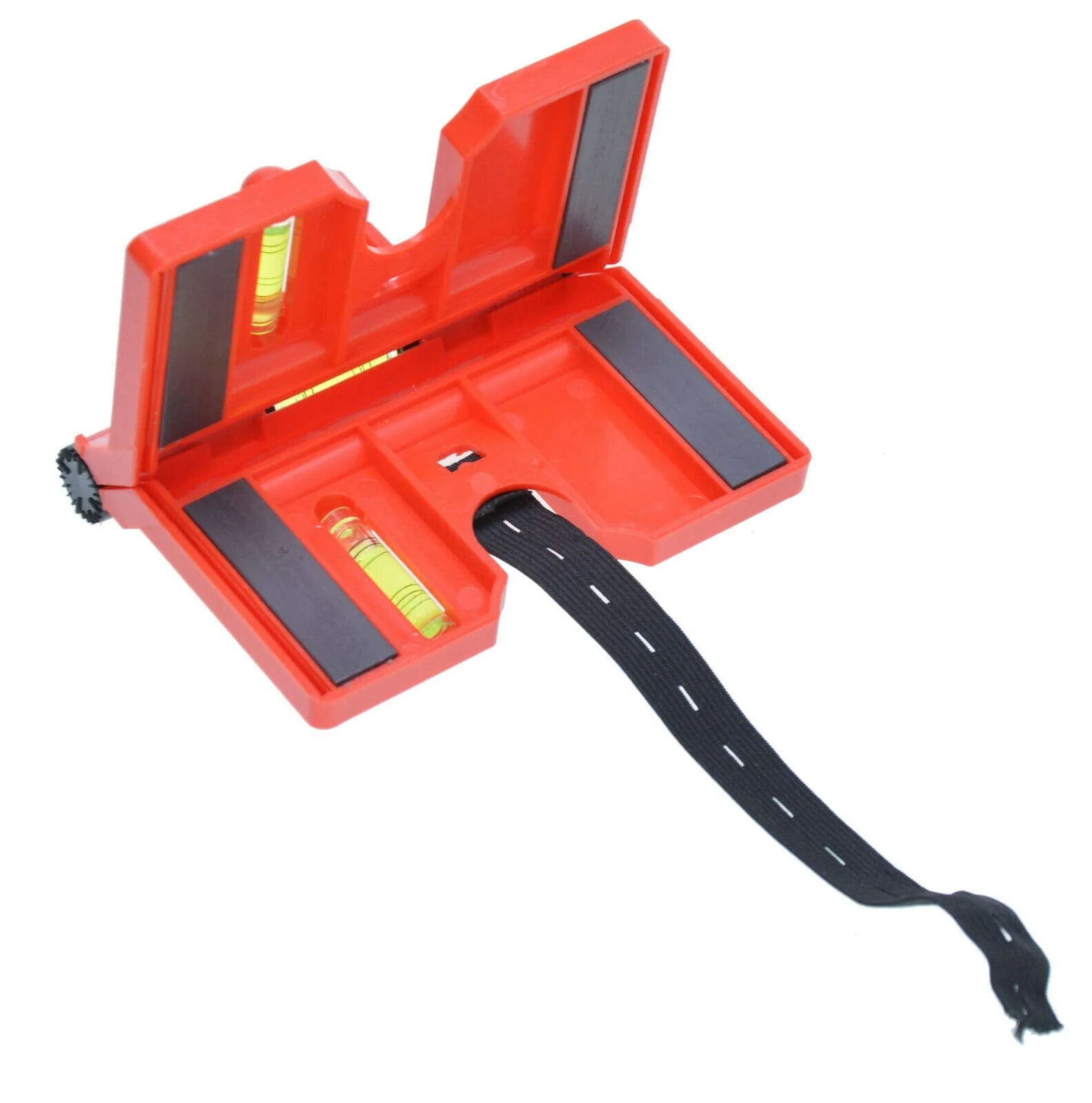 Aqbau® Corner Spirit Level Post Spirit Level with Magnet - Plastic Post Spirit Level - Adjustable Angle Spirit Level Post Angle Spirit Level for Pipe Installation Precision - Image 3