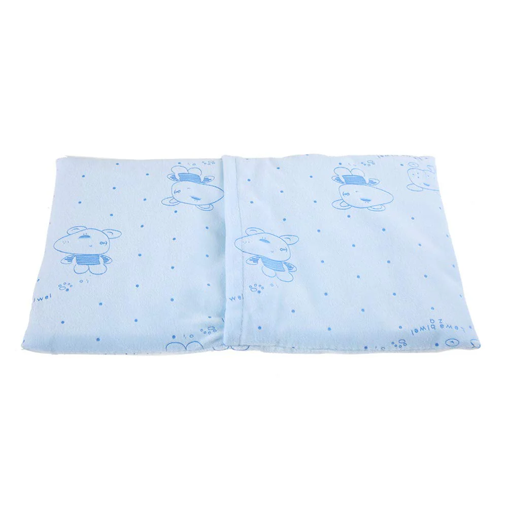 aqxreight Pillow Roll Cotton Inf Sleep Flat Pillow for Newborns. Our Newborn Pillow Helps Adjust Babies. Pillow Roll Pillow Pillow Sleeping Pillow Inf Pillow Blue - Image 8