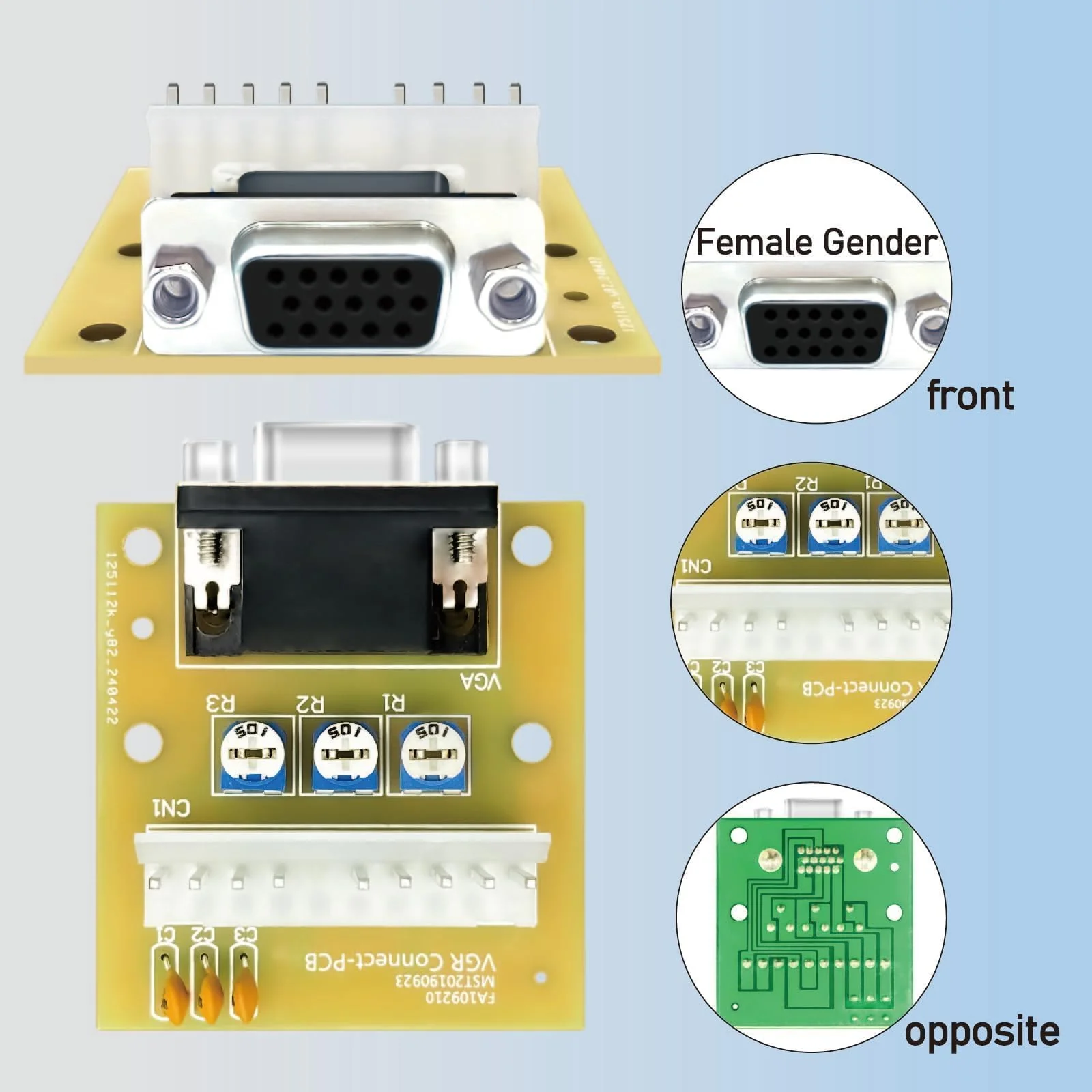 Arcade Monitor Adapter Board CGA to VGA or VGA to CGA Adapter - Image 5