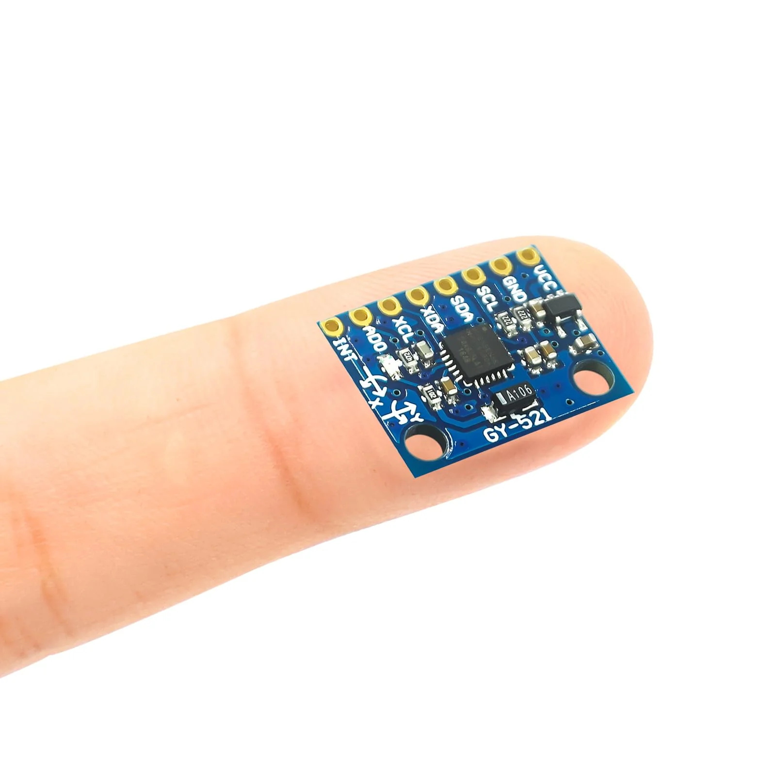 ARCELI 3 x GY-521 MPU-6050 Module, 3-Axis Gyroscope and Accelerometer Compatible with Arduino and Raspberry Pi for Motion Sensing Games, Pedestrian Navigators and Posture Linkages - Image 5