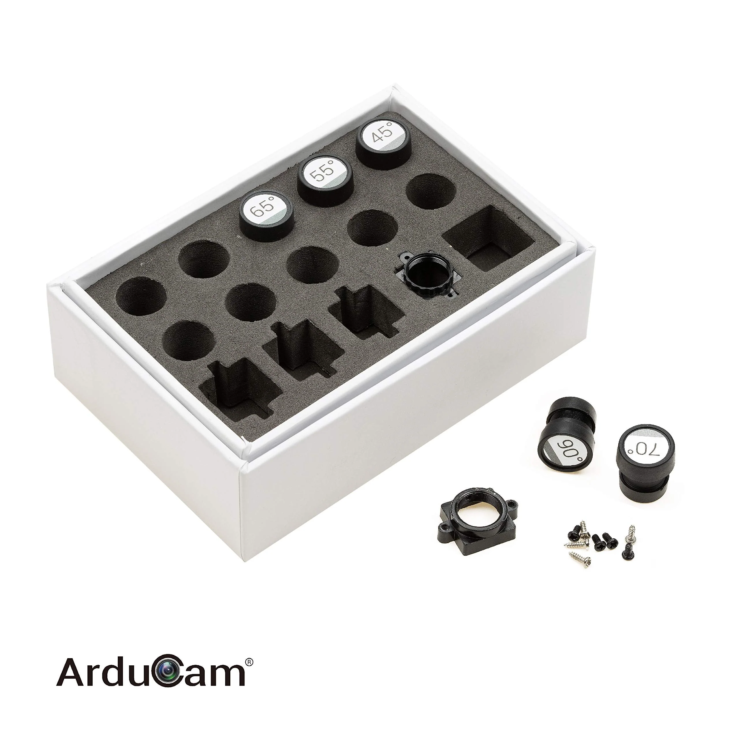 Arducam M12 Lens Kit, Low Distortion M12 Mount Lenses for Arduino and Raspberry Pi Camera - Image 2
