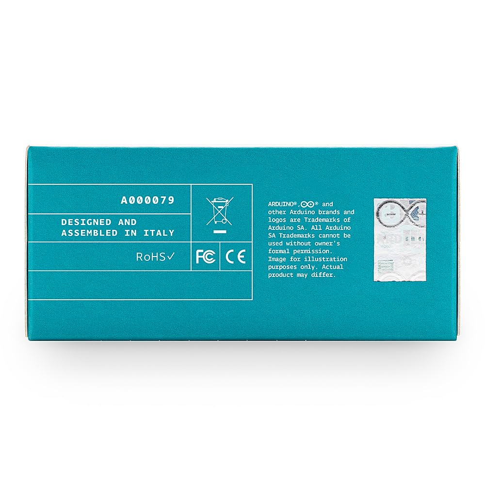 Arduino Motor Shield REV3 [A000079] –Motor Control for Arduino, 4 DC Motors, 2 Stepper Motors, 1.2A per Motor, Integrated Power Supply, Compatible with Arduino IDE for Robotics and Automation Projects - Image 6