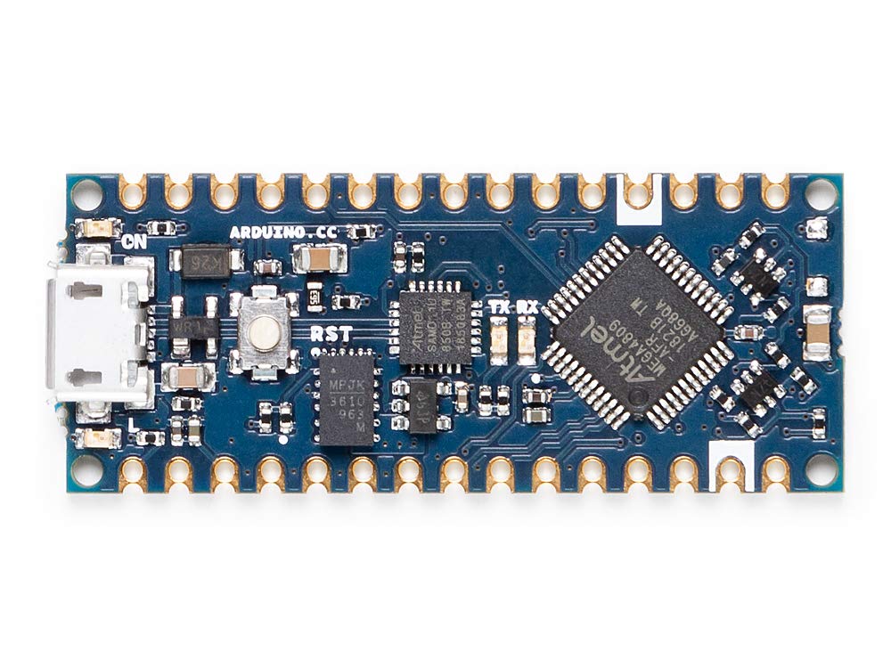 Arduino Nano Every [ABX00028] – ATmega4809, 48KB Flash, 6KB SRAM, 20 Digital I/O, 8 Analog Inputs, Micro USB Type-B, Compatible with Arduino IDE for Embedded Projects Arduino Nano Every (Single Board) - Image 2