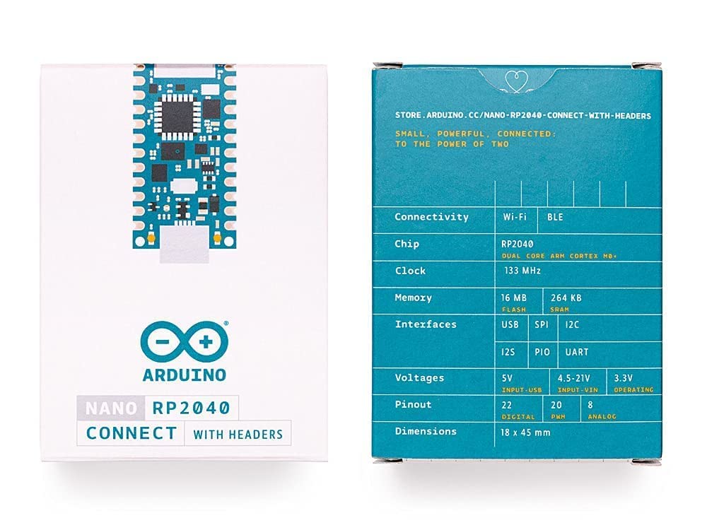 Arduino Nano RP2040 Connect with Headers - Image 8