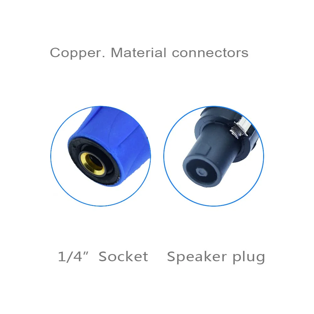Arklove Speakon to 1/4 Female Adapter na4ljx Connector Upgraded 1/4" inch ts Jack to NL4FC Male Converter are for Converting Cable to NL4FC Plug for pa dj Speaker/Amplifier/Mixer (Adapter - 4PCS) - Image 5
