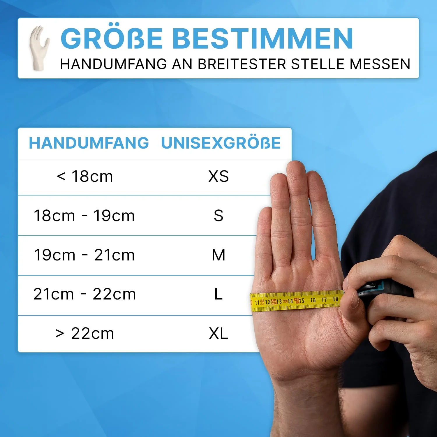 ARNOMED 100 x Disposable Gloves M, Latex Gloves White (1 x 100 Pieces), Disposable Gloves, Powder-Free, Latex Disposable Gloves, Cleaning Gloves, Latex Gloves, Disposable/Disposable Gloves XS, S, M, L - Image 7