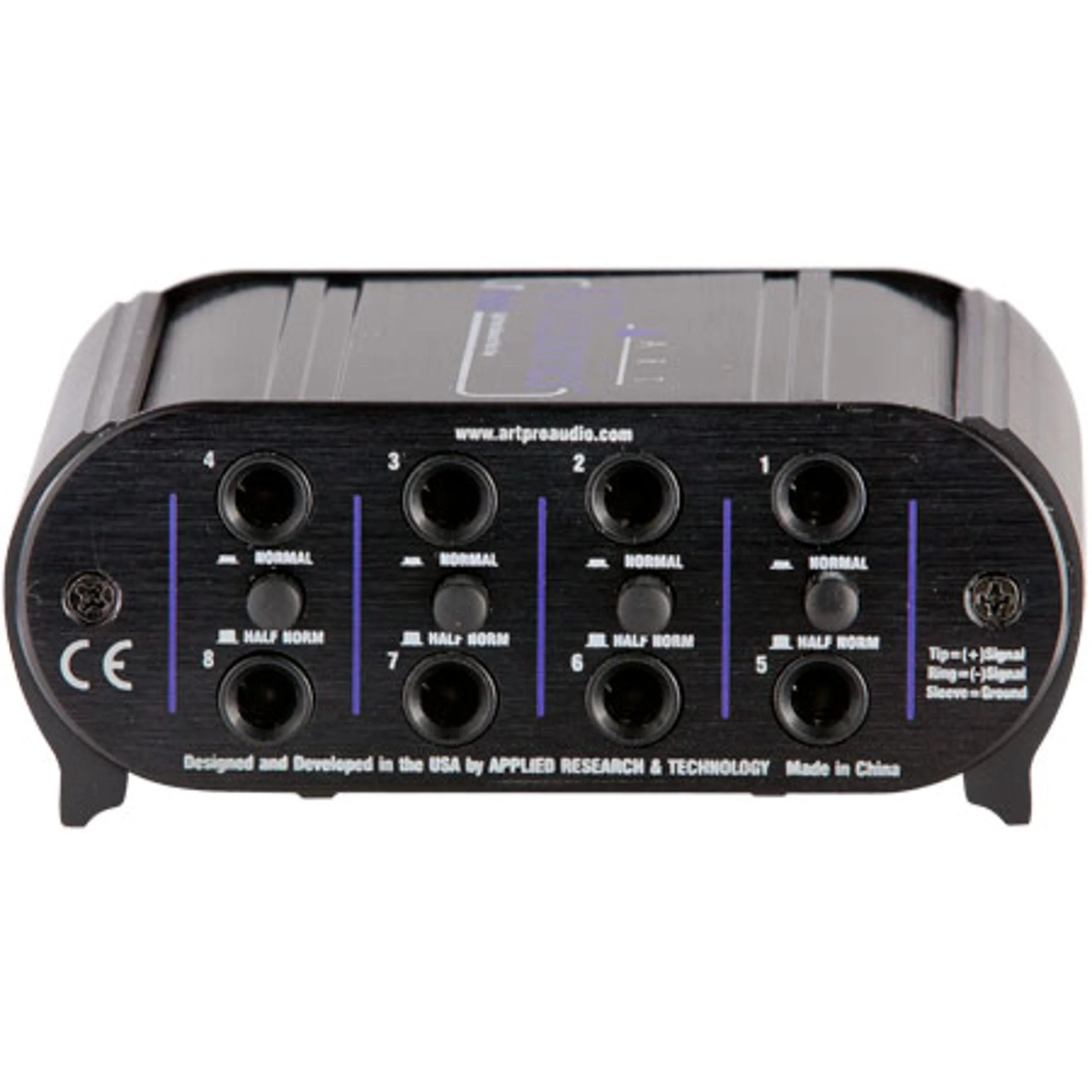 Art Pro Audio TPatch - Eight Point Balanced Patch Bay - Image 2