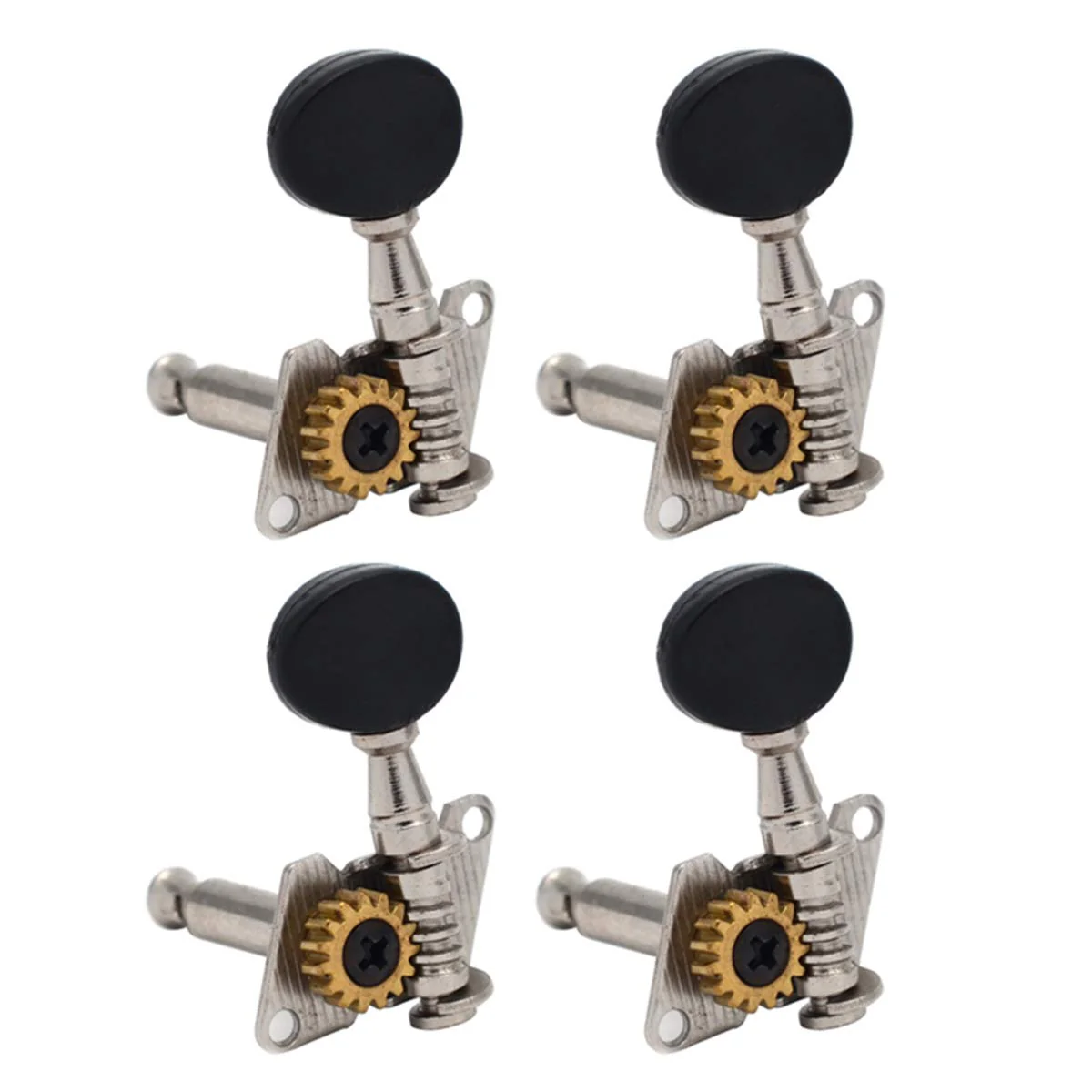 Artibetter 4pcs Ukulele Tuning Pegs Tuner Opened Machine Heads Knobs Tuning Keys for Ukulele 4 String Guitar Parts - Image 3