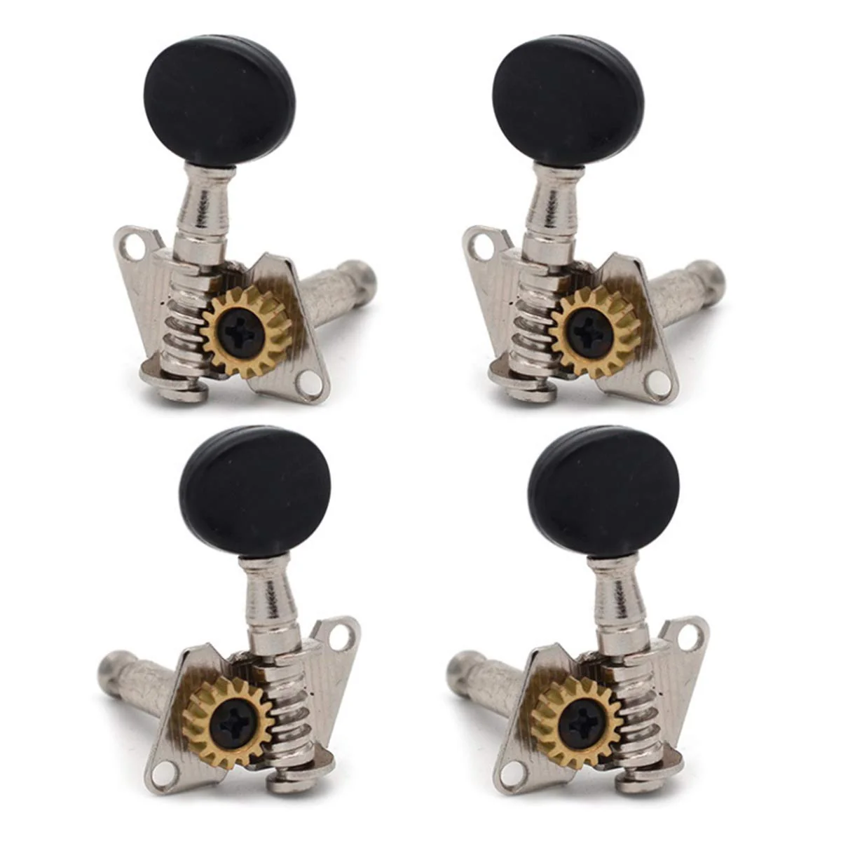 Artibetter 4pcs Ukulele Tuning Pegs Tuner Opened Machine Heads Knobs Tuning Keys for Ukulele 4 String Guitar Parts - Image 4