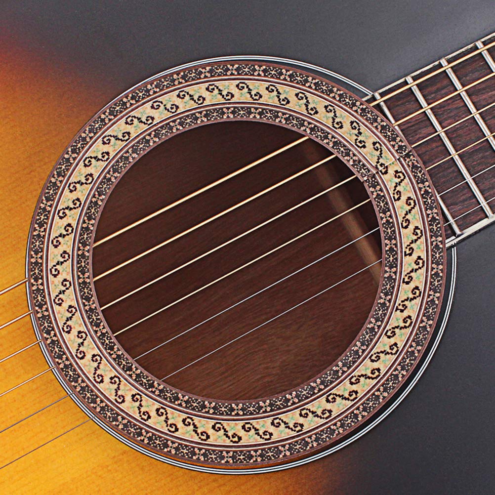 Artibetter Soundhole rosette decal sticker for acoustic classical guitar parts 90.5mm - Image 4