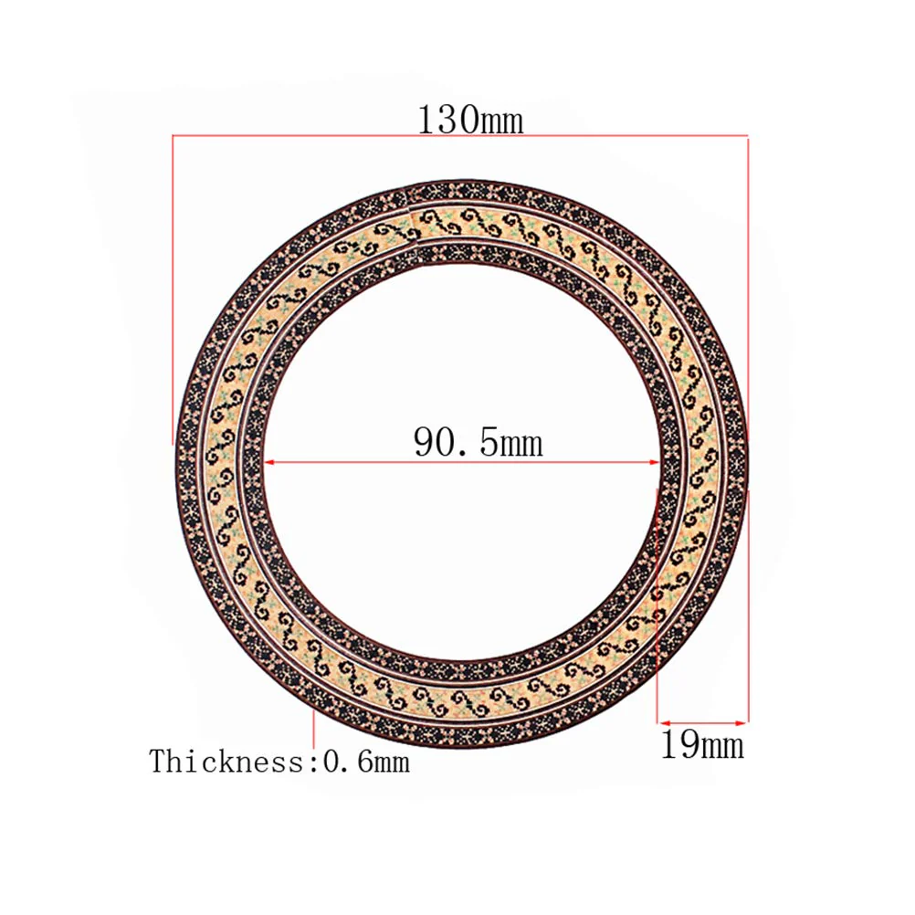 Artibetter Soundhole rosette decal sticker for acoustic classical guitar parts 90.5mm - Image 6
