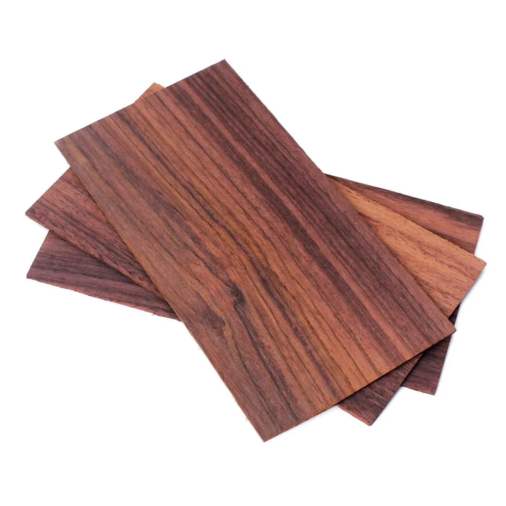 Artibetter Wood Guitar Veneer Rosewood Head Veneer Sheet Headplate Soundboard DIY Protecting Board Guitar Luthiers Replacement Tool for Art Craft Banjo Mandolin - Image 5