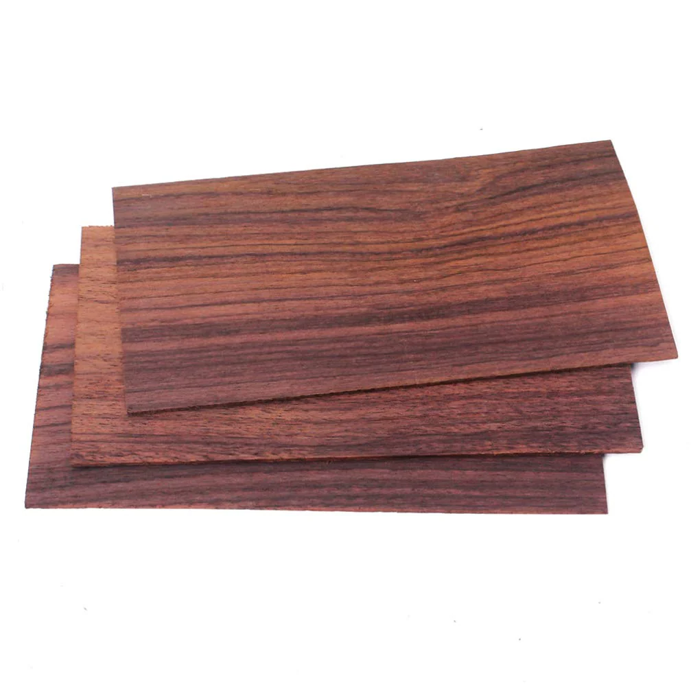 Artibetter Wood Guitar Veneer Rosewood Head Veneer Sheet Headplate Soundboard DIY Protecting Board Guitar Luthiers Replacement Tool for Art Craft Banjo Mandolin - Image 6