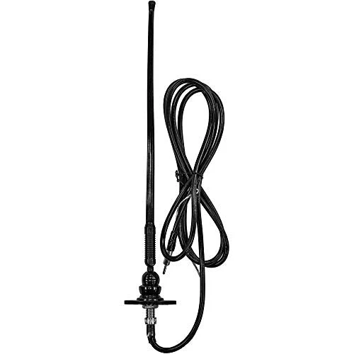 ASA Electronics 44US01R Jensen Rubber Mast AM/FM RV Antenna - Top or Side Mount - Image 2