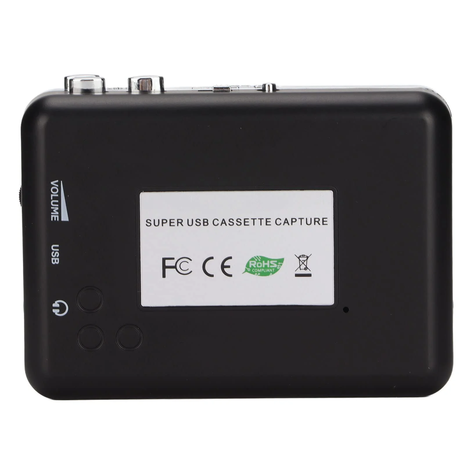 ASHATA Cassette to MP3 Converter Player, Portable Cassette Player with Headphones, 3.5mm Audio Jack, Convert Tapes to MP3 Cassette Tape Player for Laptop PC Car EC218 - Image 7