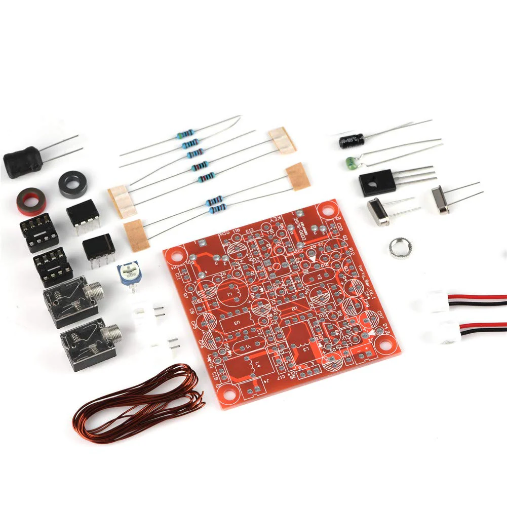 ASHATA CW Transceiver Kit, CW QRP Ham Amateur Shortwave Radio Transceiver Including Unsoldered Circuit Board Scattered Components Kit Circuit Diagram - Image 3