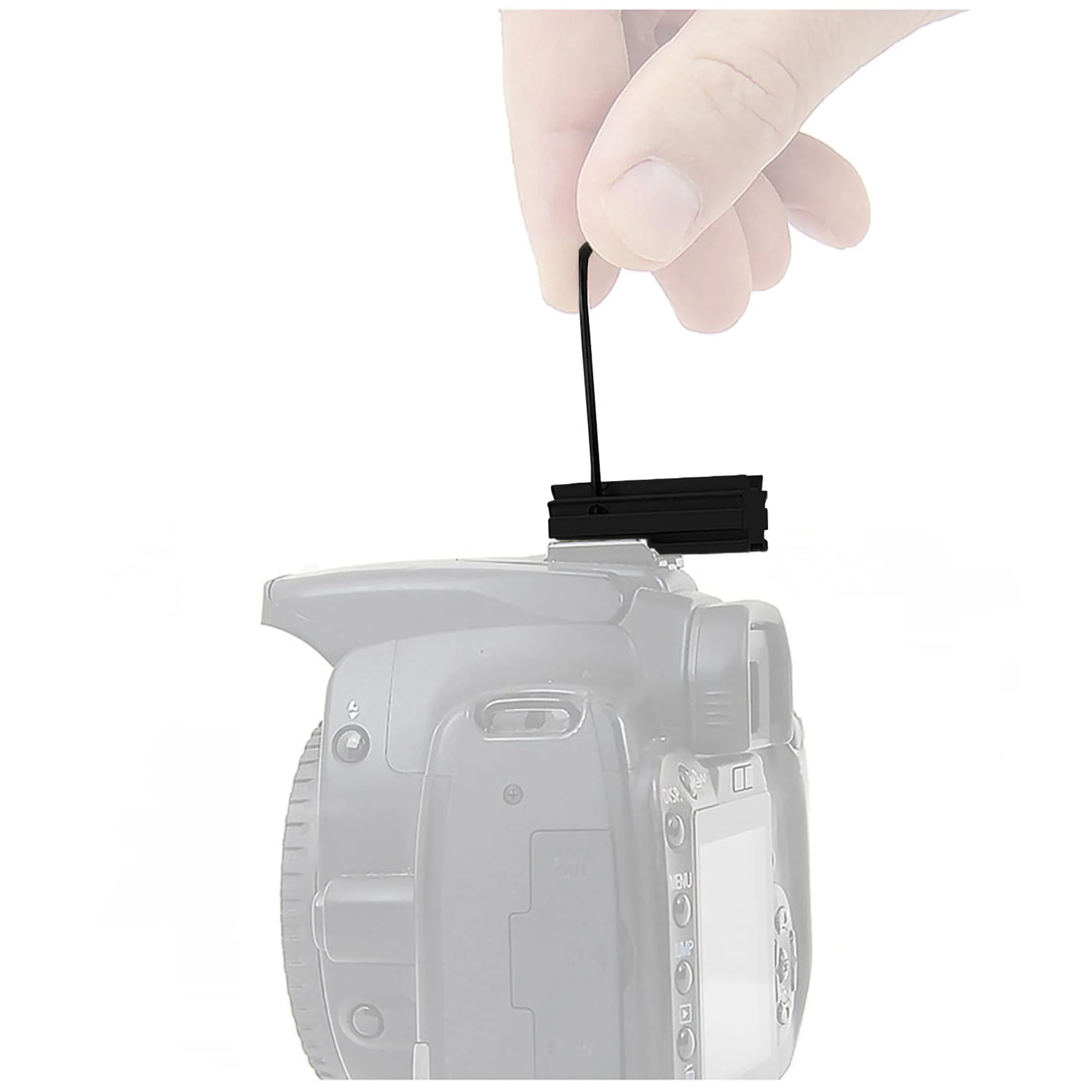 Astromania Plate for The Flash Shoe of DSLR Cameras - Mount The 1X40RD Reflex Red Green Dot Sight to DSLR Cameras - Image 5