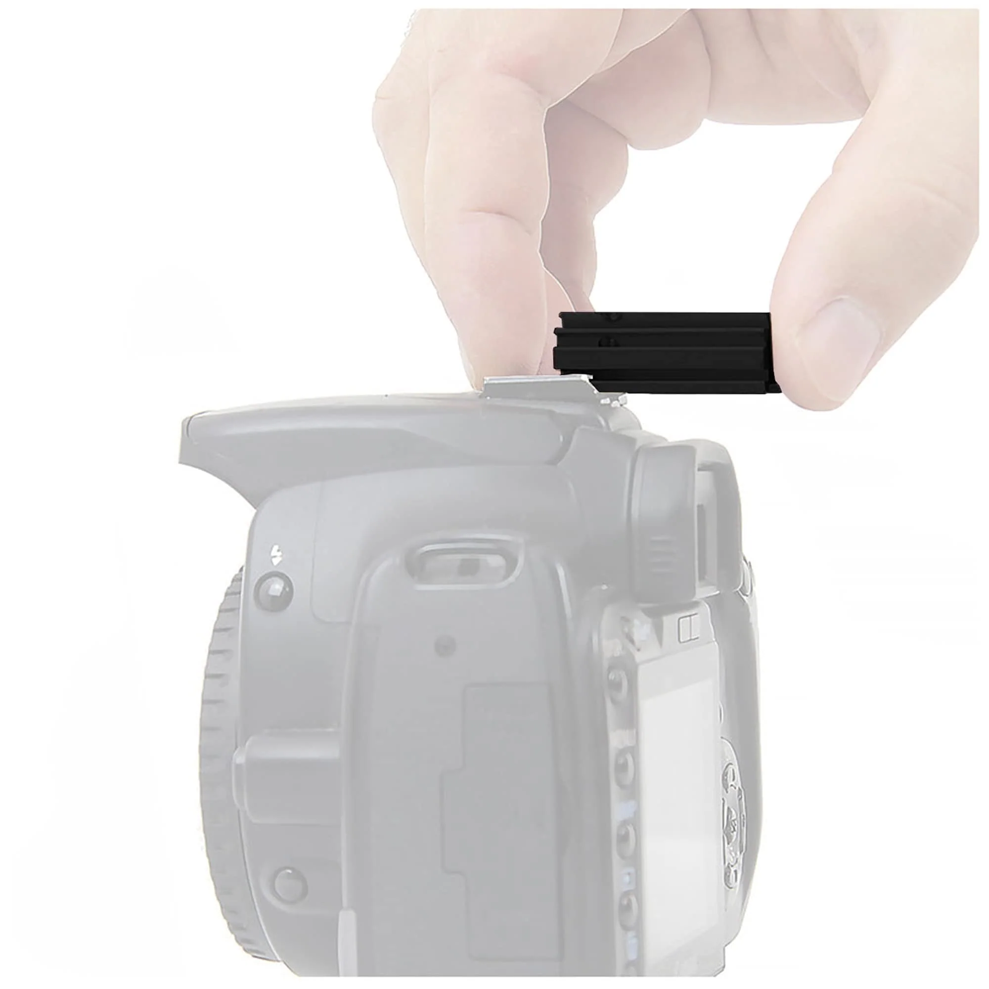Astromania Plate for The Flash Shoe of DSLR Cameras - Mount The 1X40RD Reflex Red Green Dot Sight to DSLR Cameras - Image 6