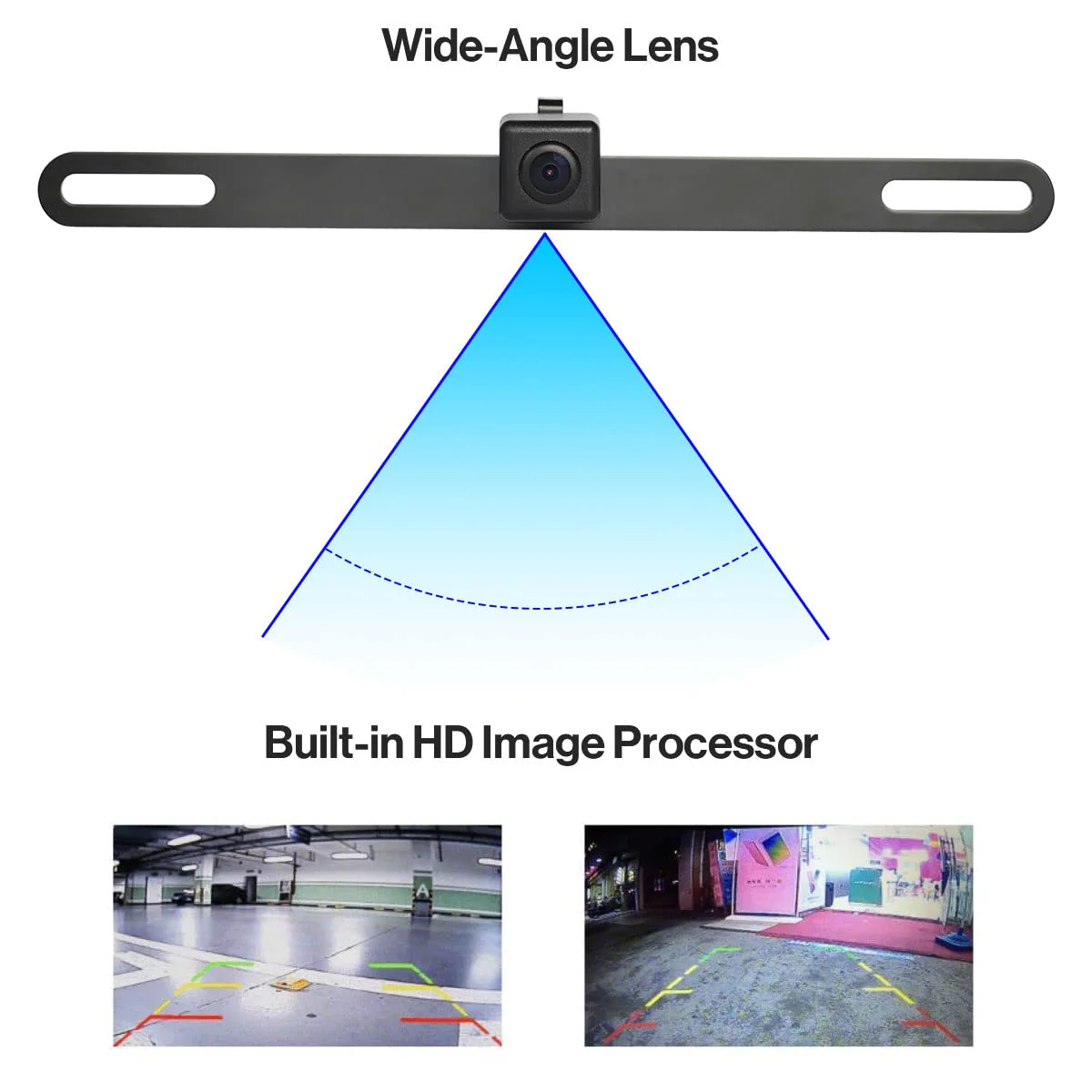 ATOTO AC-4486 Waterproof High Definition Hidden/Concealed License Plate Car Rear View Camera - Image 4