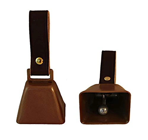 Auburn Leathercraft Country Cow Bell #1 Small W/Strap - Image 2