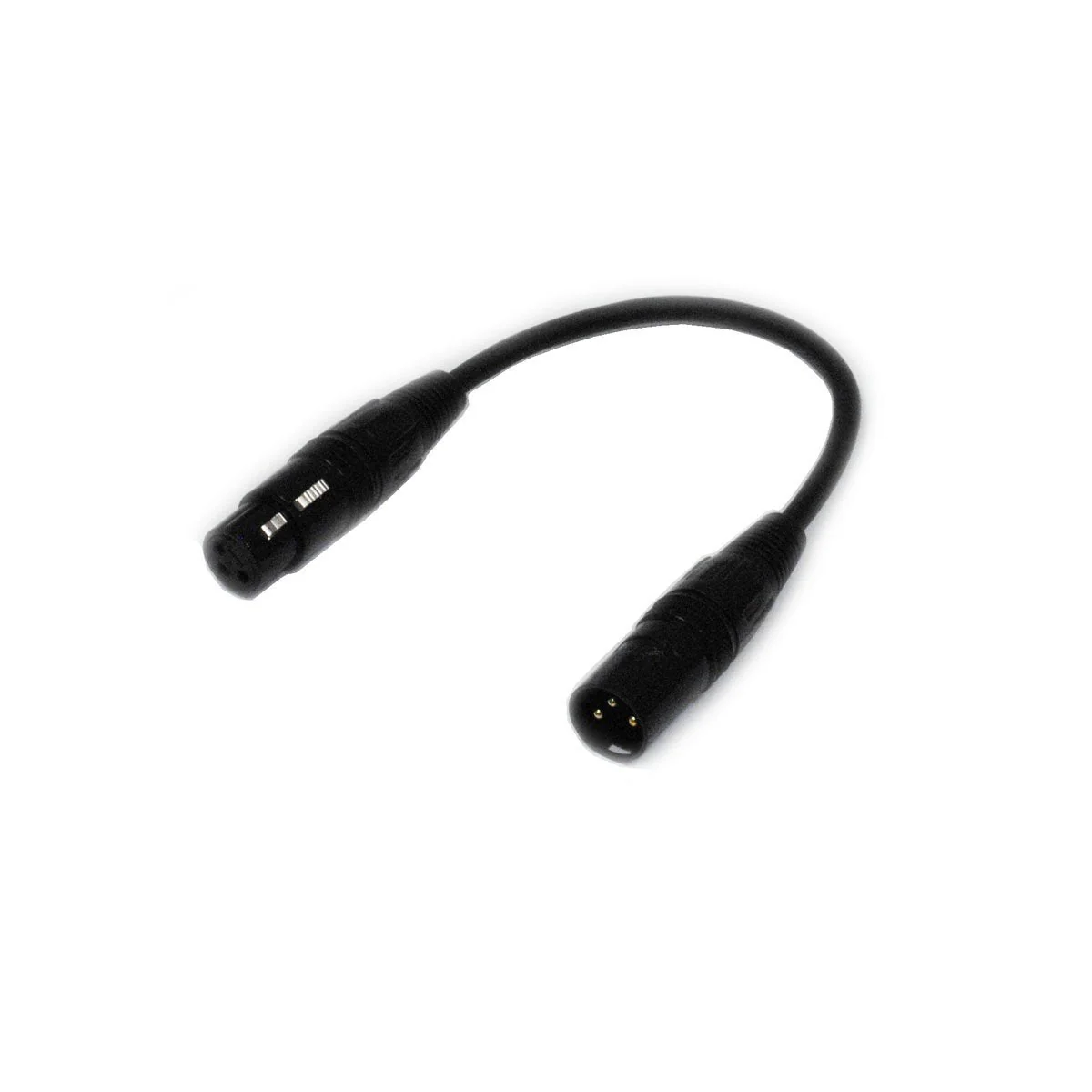 Audio 2000s 8 Pack 1 Ft XLR Male to Female Microphone Cable E-02101-E8 - Image 2