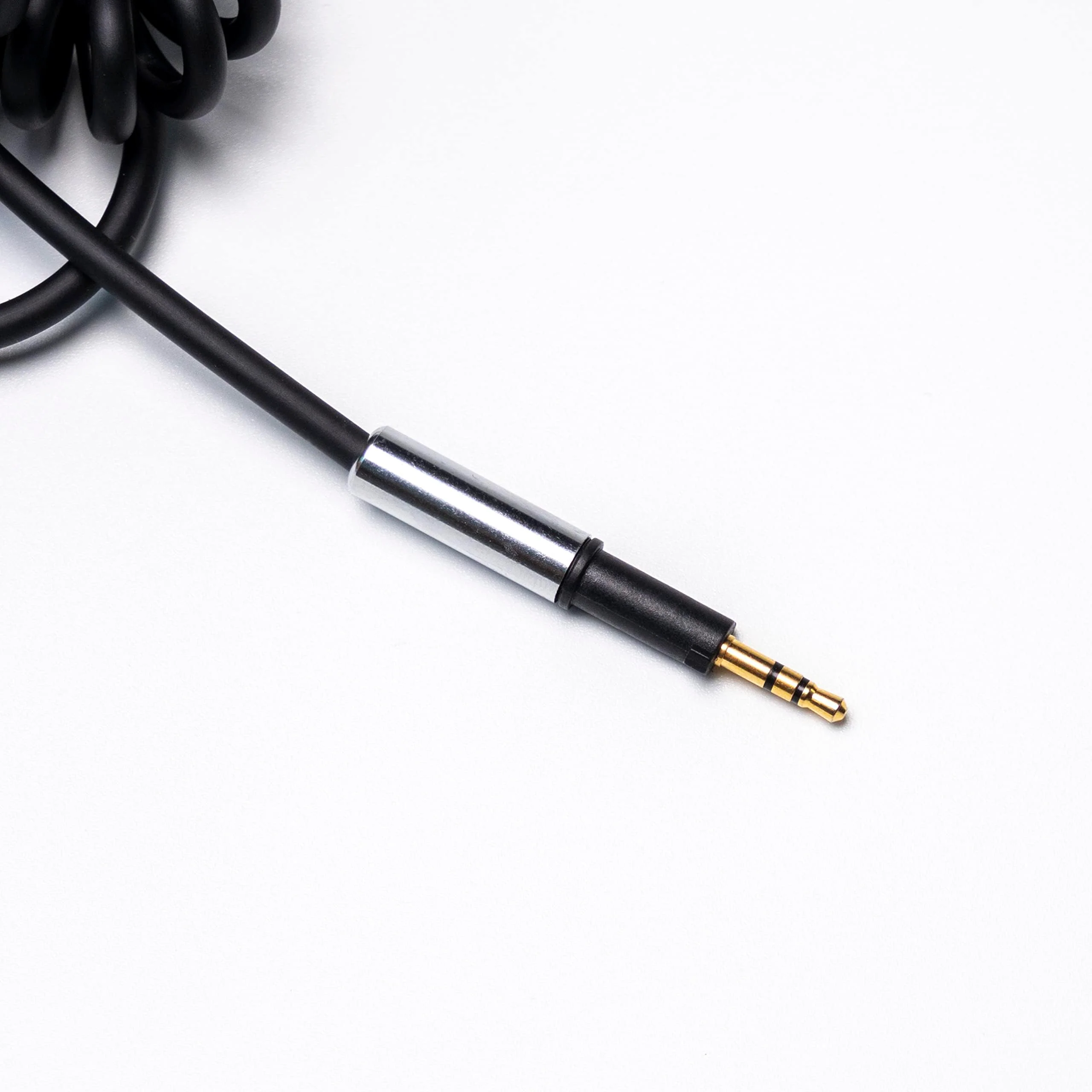 Audio DJ Headphone Cable Cord Line Plug Compatible with Pioneer HDJ500 HDJ700 HDJ1500 HDJ 500 700 1500 Headset Extended Coiled Spring Dj Wire - Image 10