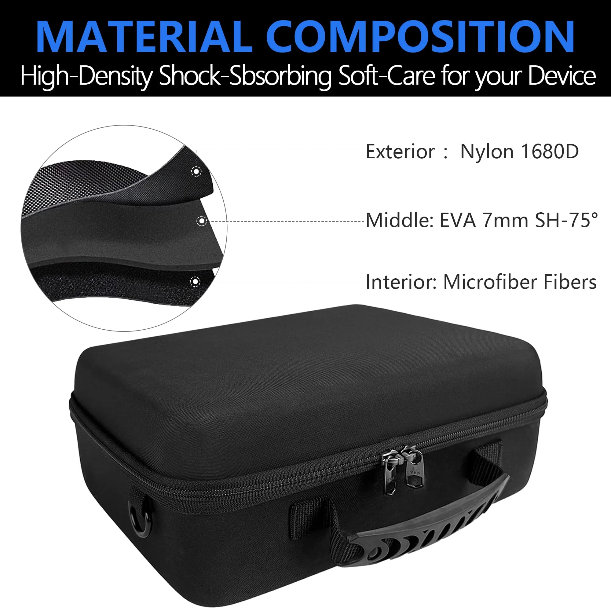 Audio Interface Case Compatible with Universal Audio Apollo x4 Gen 2 Essentials with Strap UA Apollo x4 Heritage Edition daily protection - Image 3