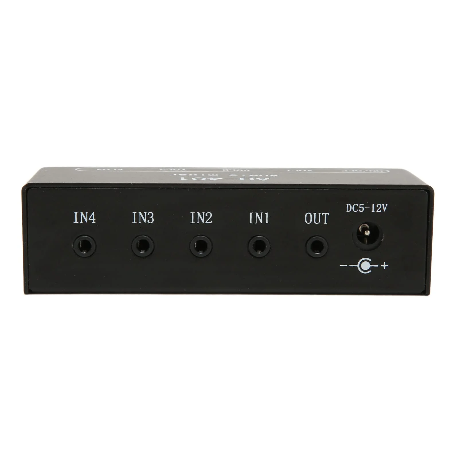 Audio Mixer, 4 in 1 Out Independent Volume Control 3.5mm Stereo Socket 2x Amplification Line Mixer Anti Interference Metal Housing Mini Audio Mixer for PC, Cell Phones, Laptops - Image 8